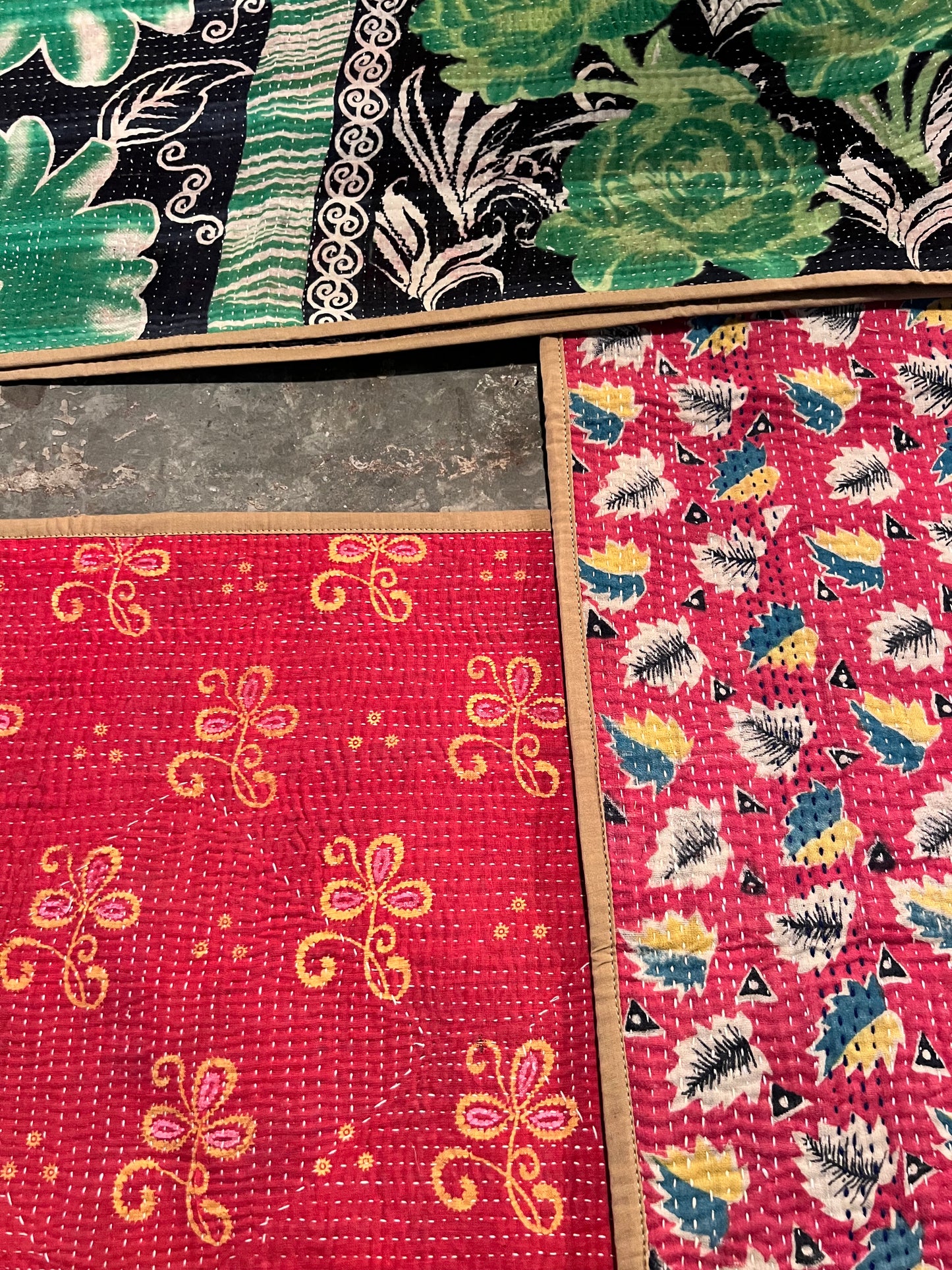 Table Linen ~ Vintage Kantha Table Runner