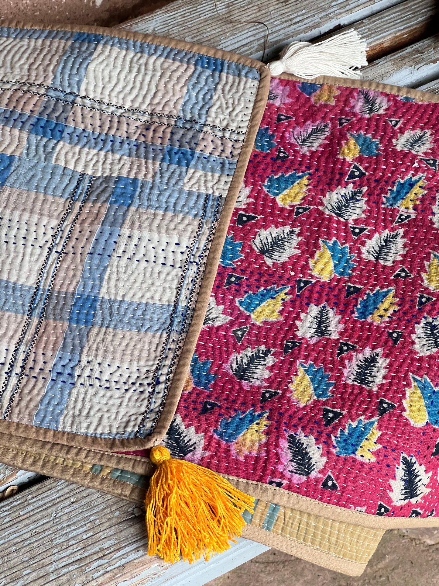 Table Linen ~ Vintage Kantha Table Runner