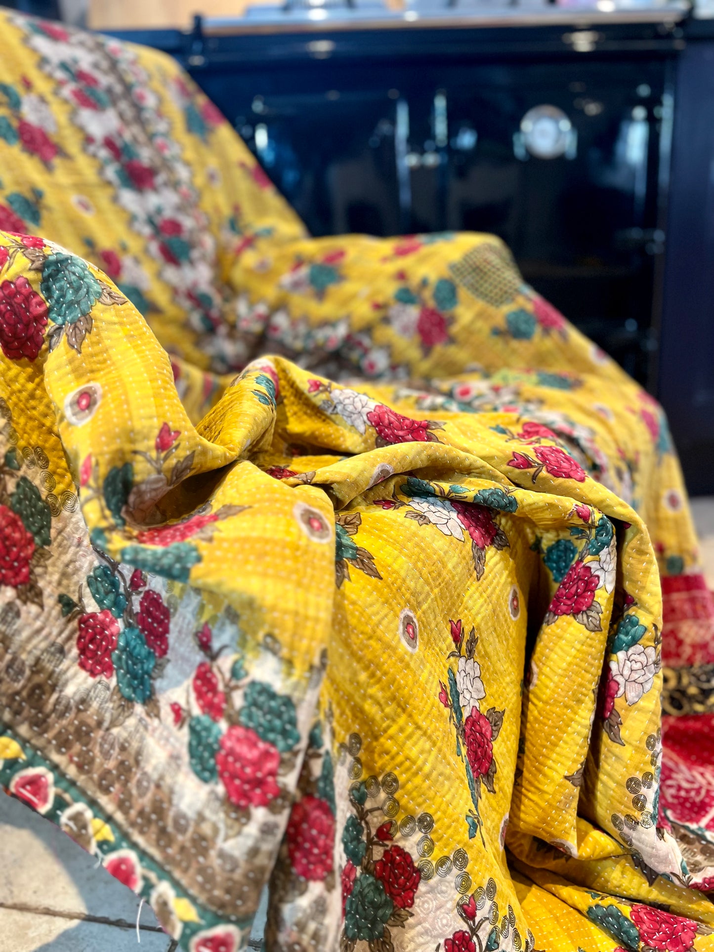 Kantha Quilt ~ Myrtle
