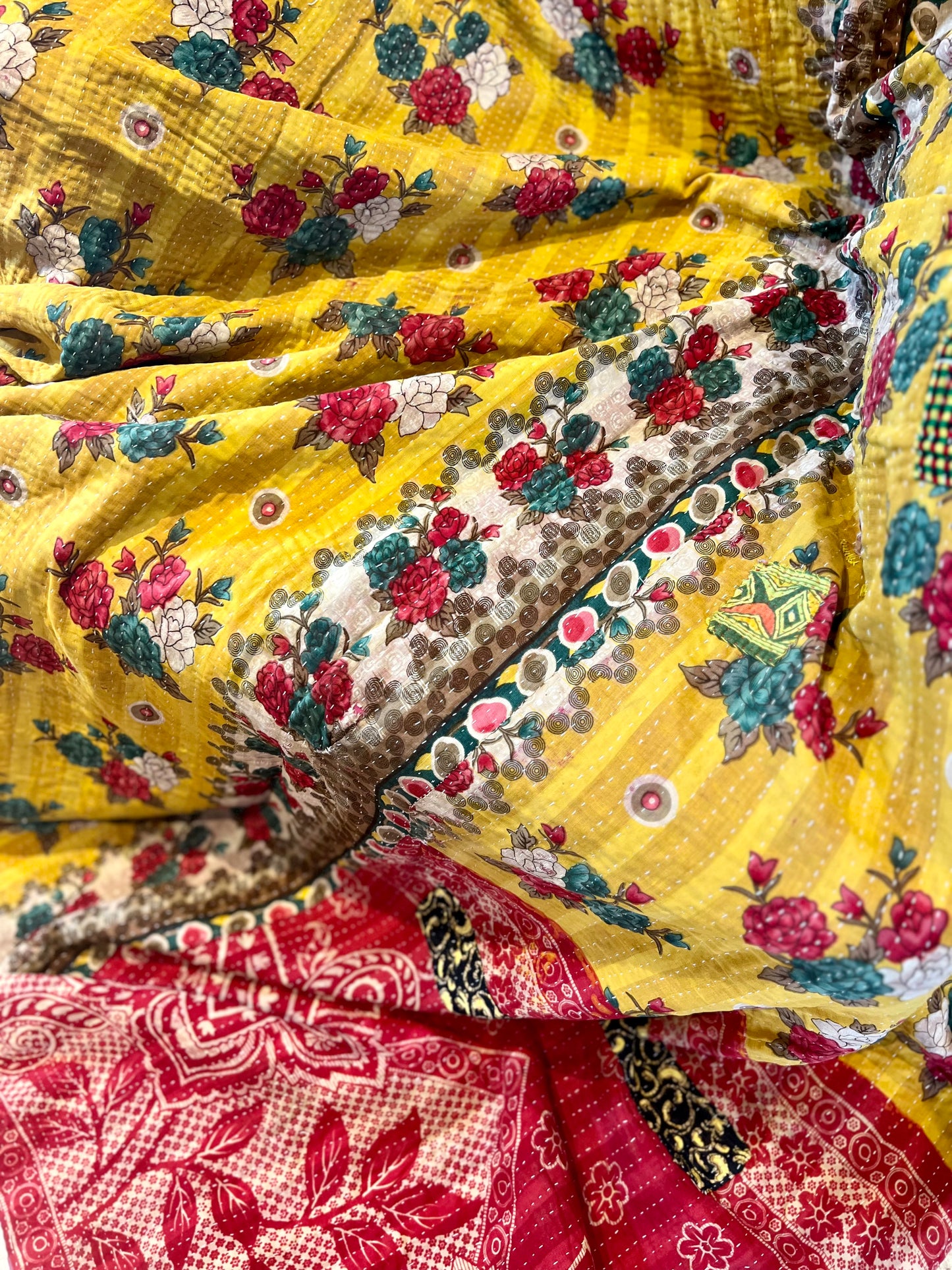 Kantha Quilt ~ Myrtle