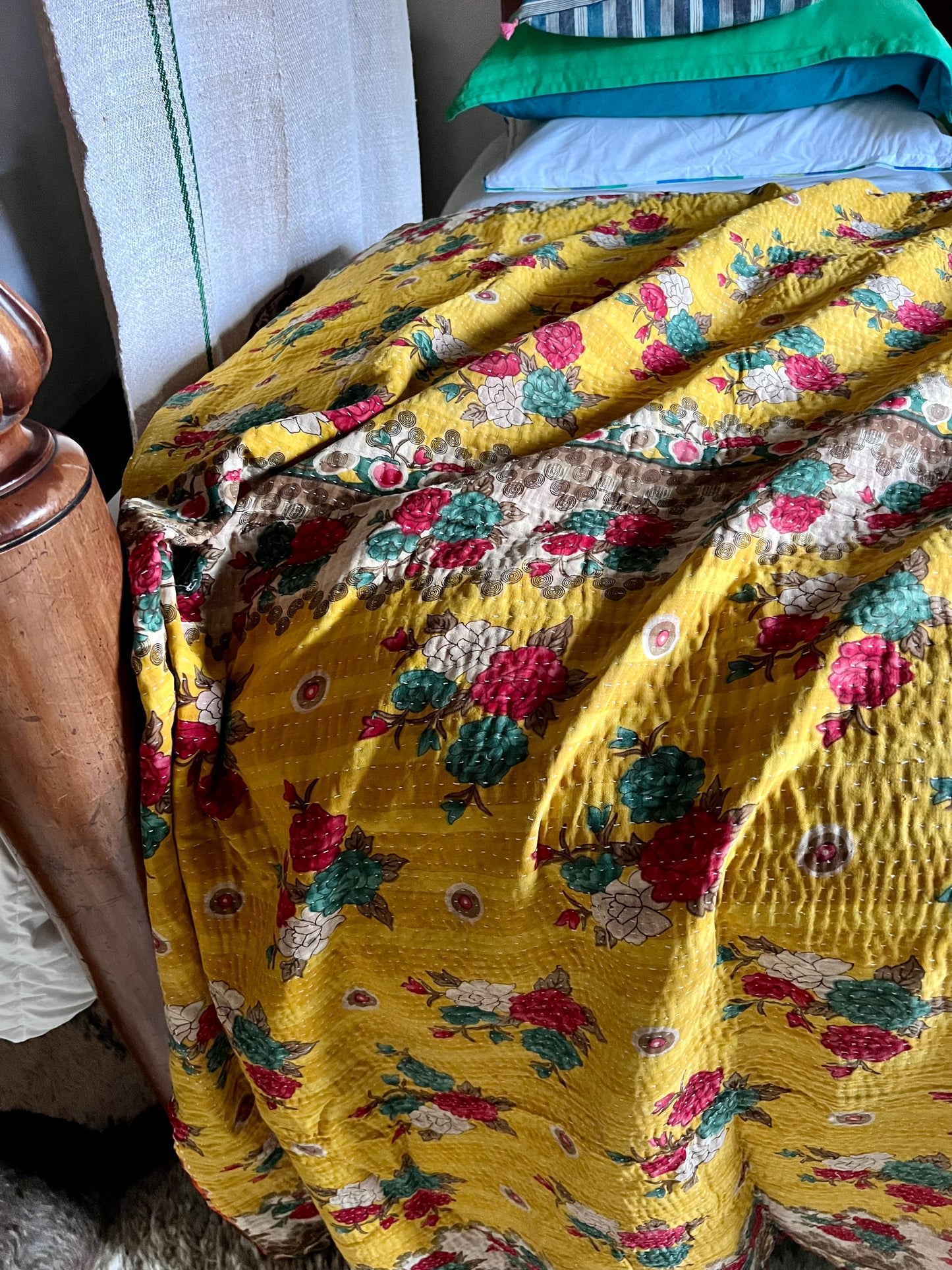 Kantha Quilt ~ Myrtle