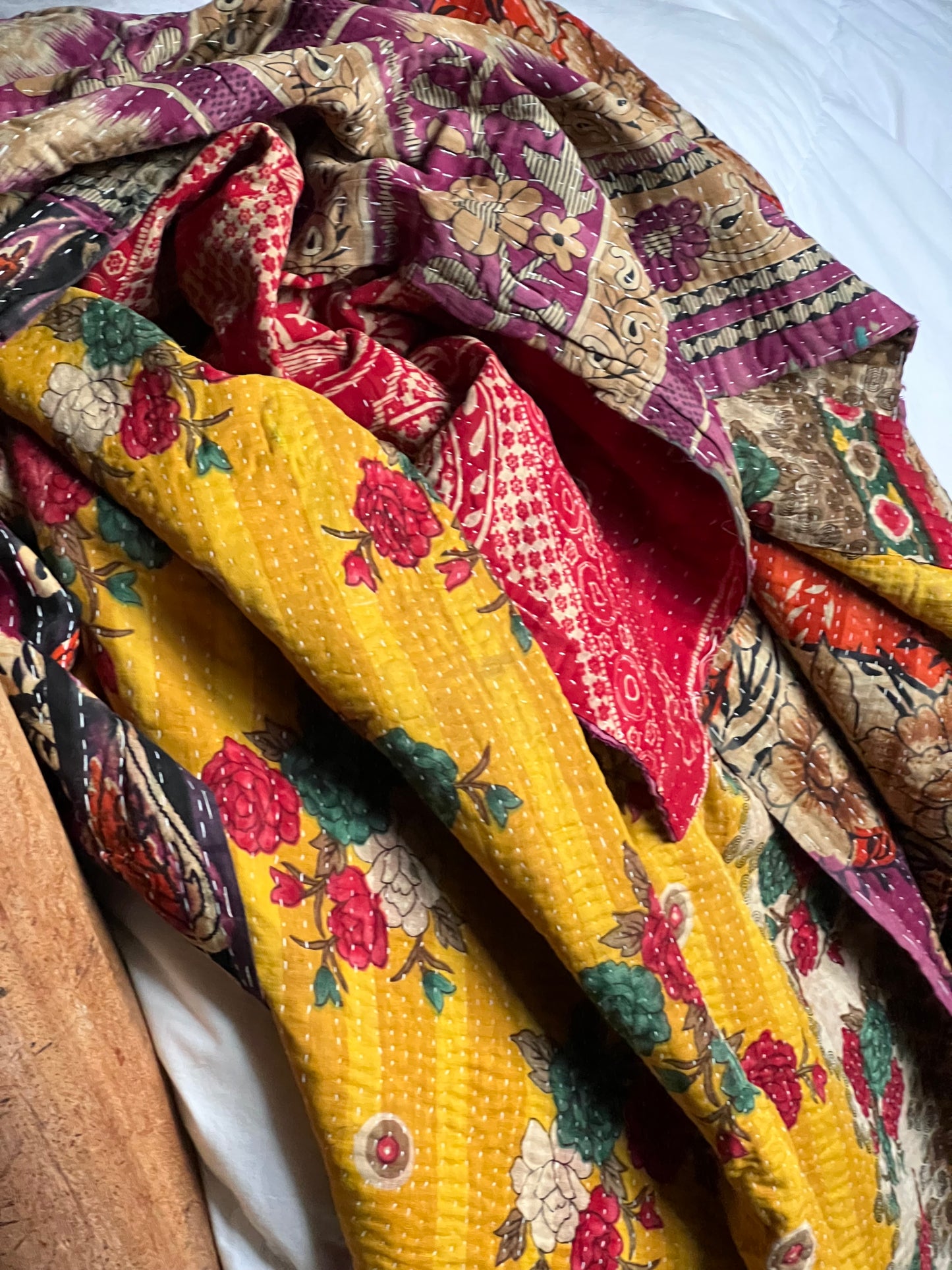Kantha Quilt ~ Myrtle