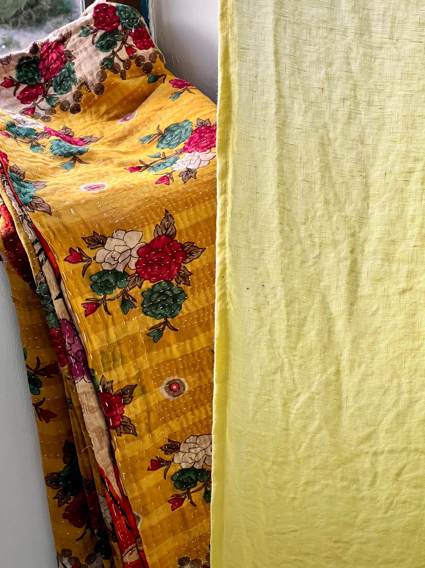 Kantha Quilt ~ Myrtle