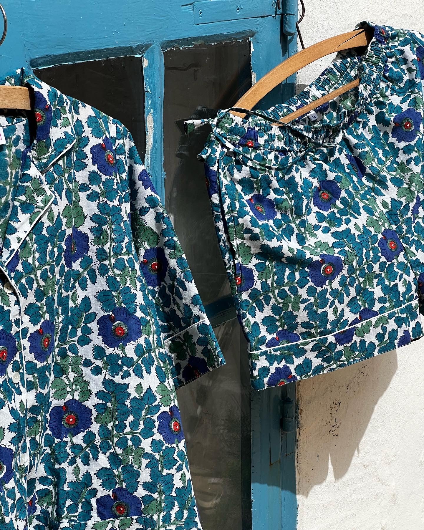 Pyjama Shorties - Indigo
