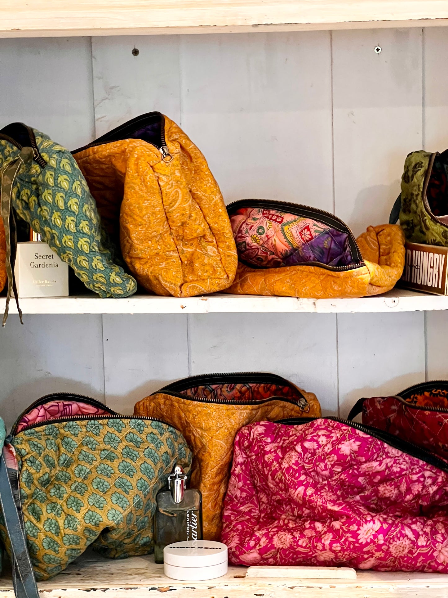 Silk Sari Make up Bags 💫Large