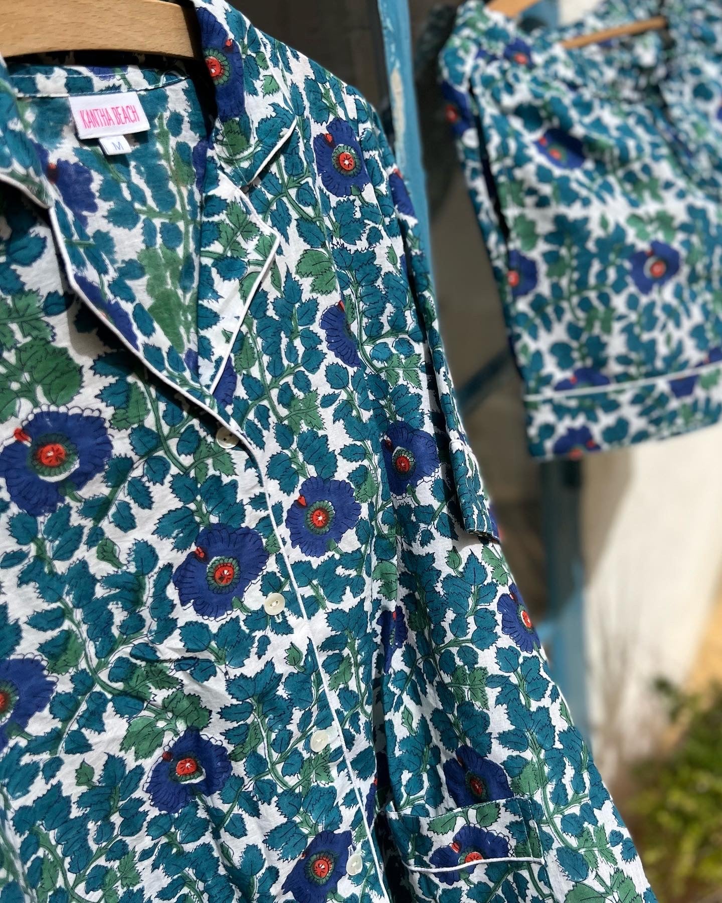 Pyjama Shorties - Indigo