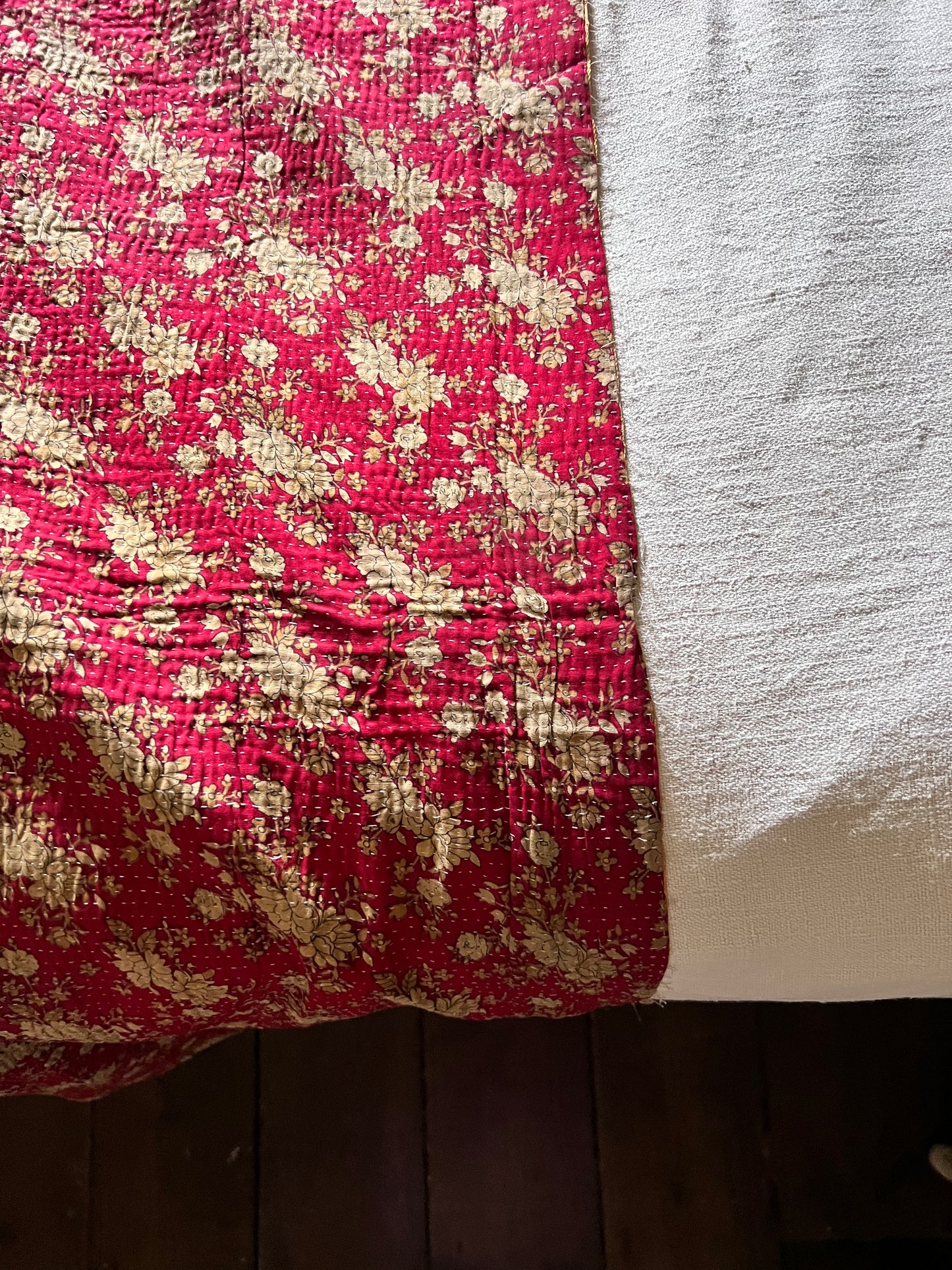 Kantha Quilt ~ Lola