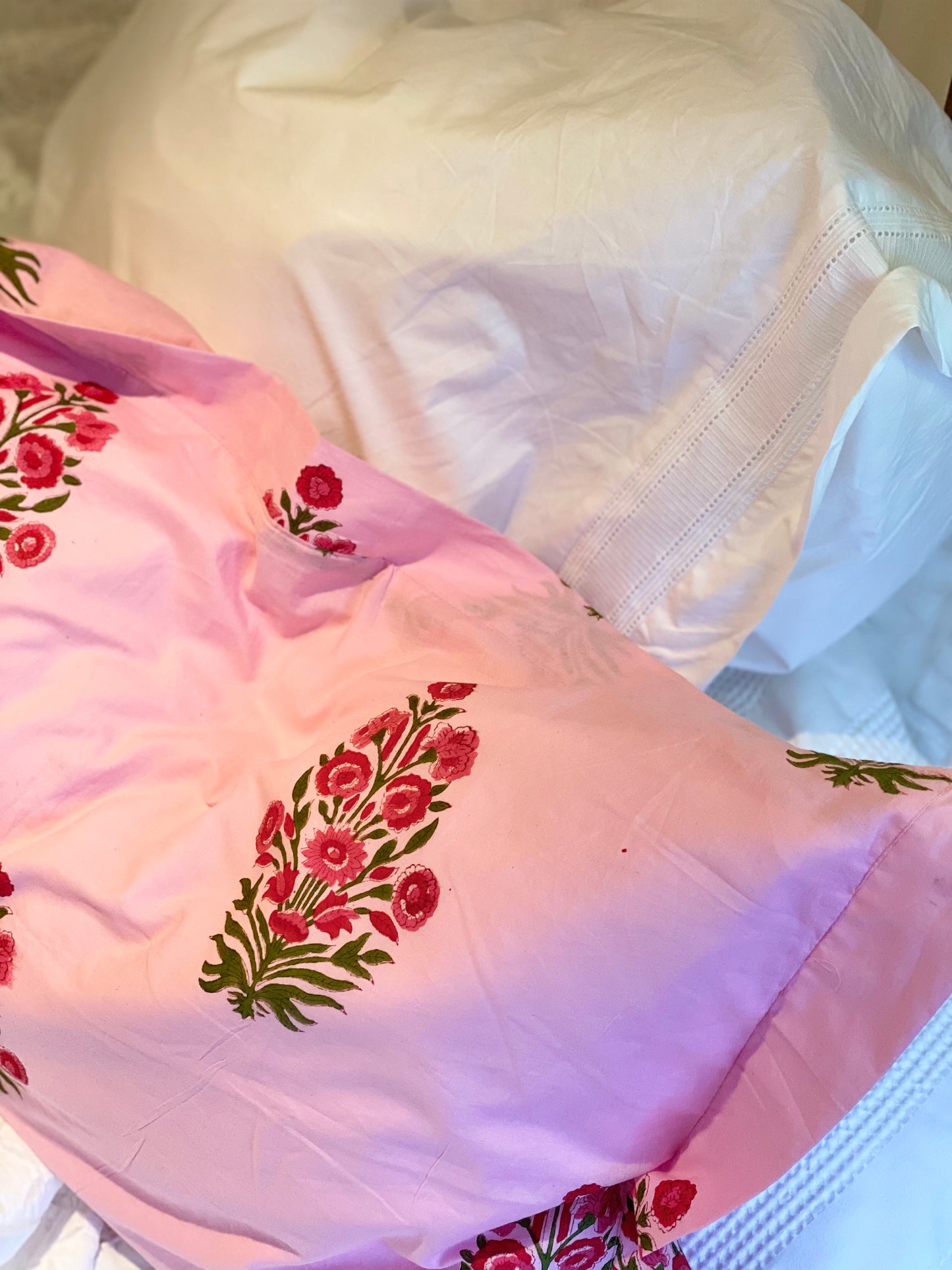 Pinkie Fern Pillow Cases (Pair)