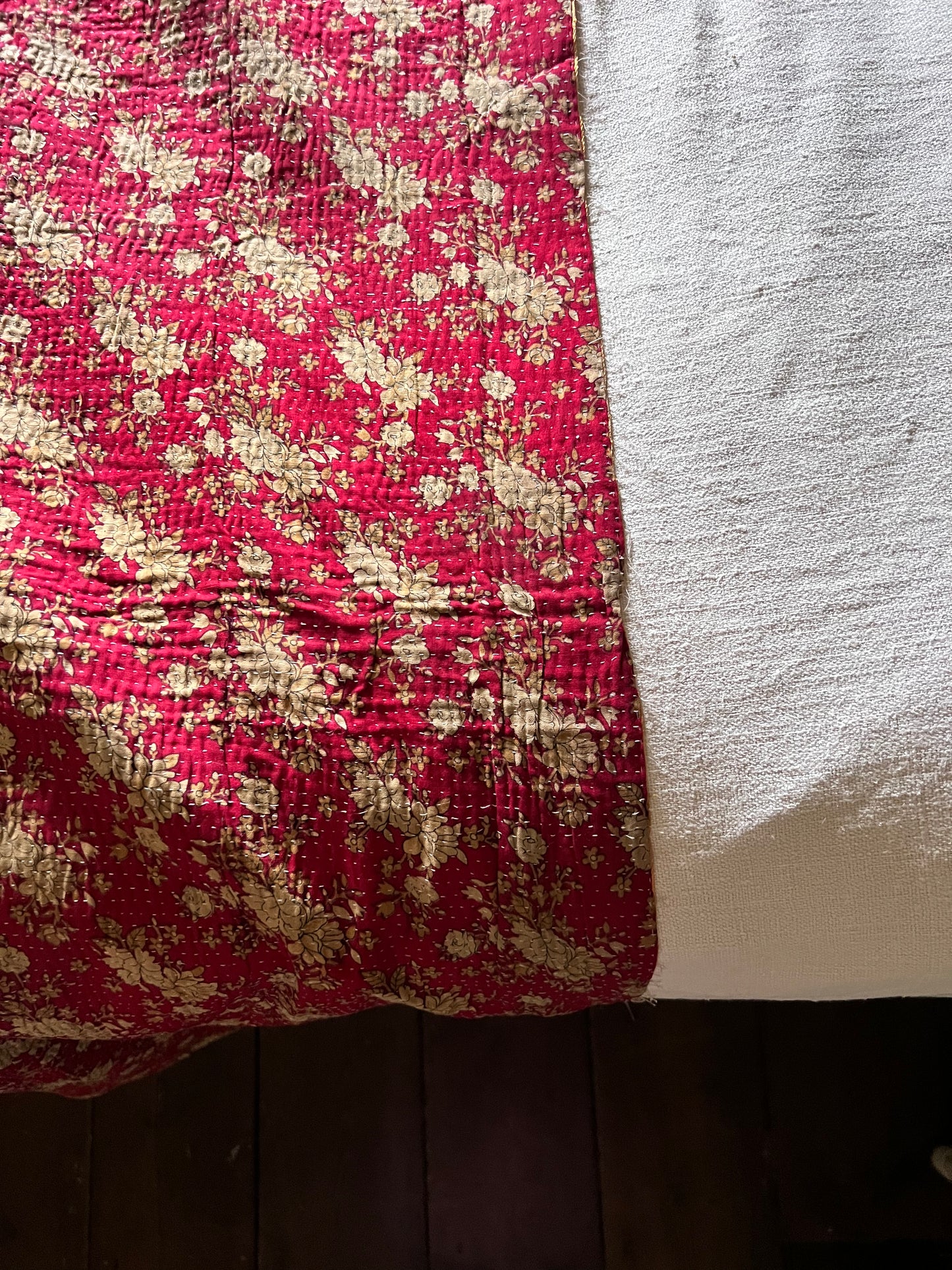Kantha Quilt ~ Lola