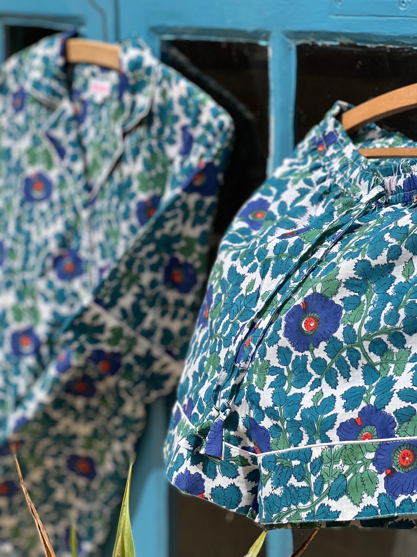 Pyjama Shorties - Indigo