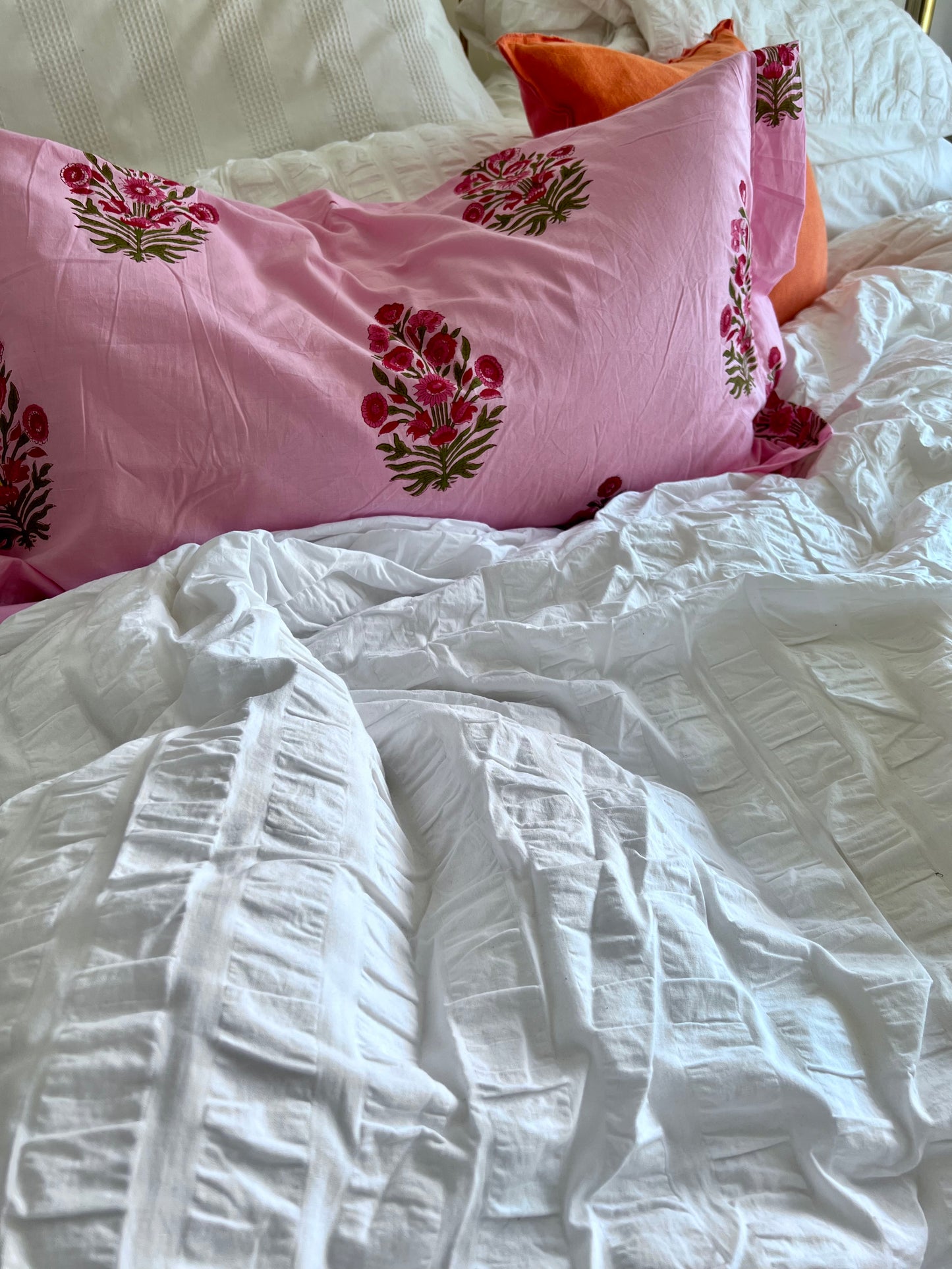 Pinkie Fern Pillow Cases (Pair)