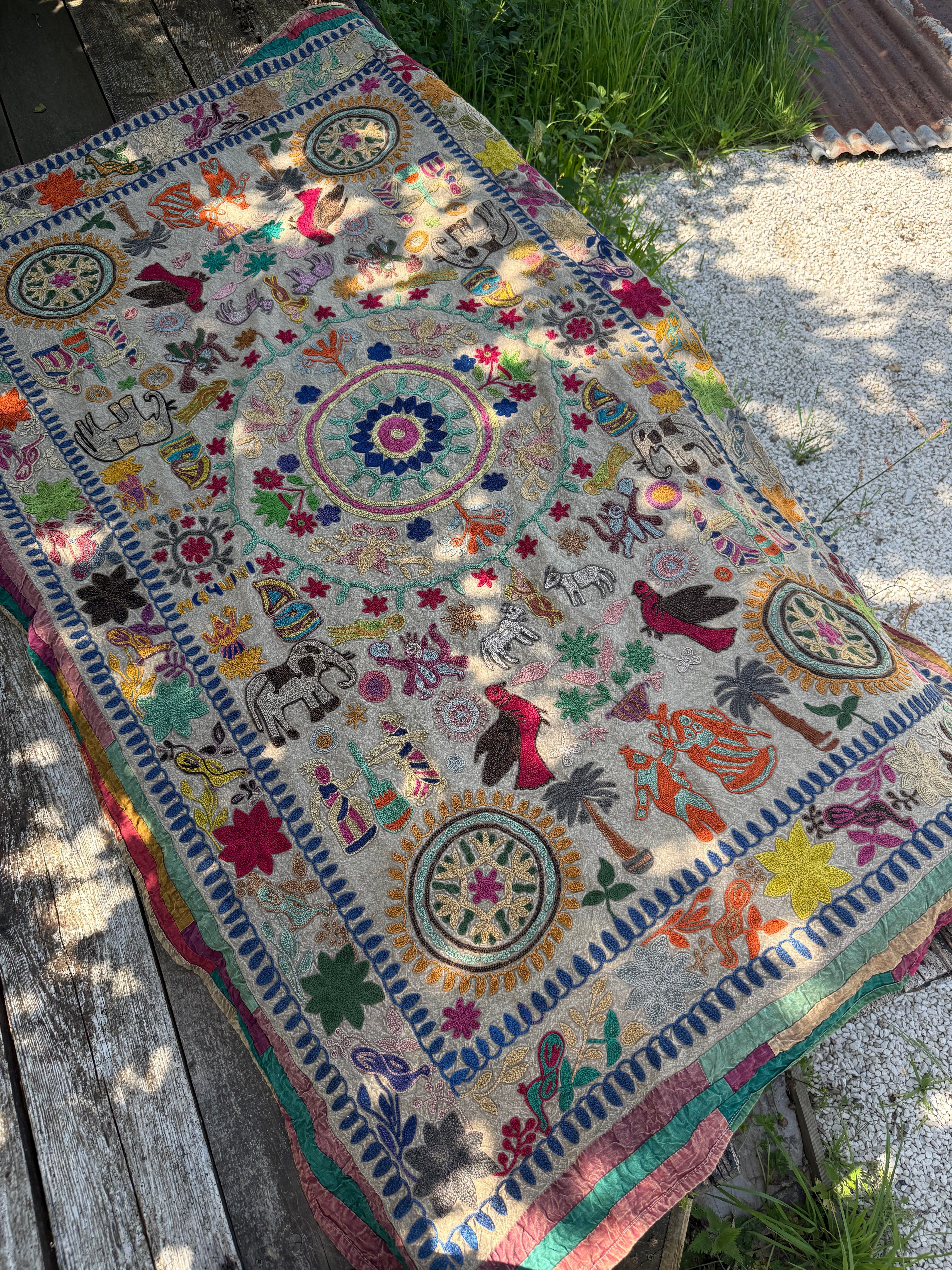 SUZANI Embroidered Quilts