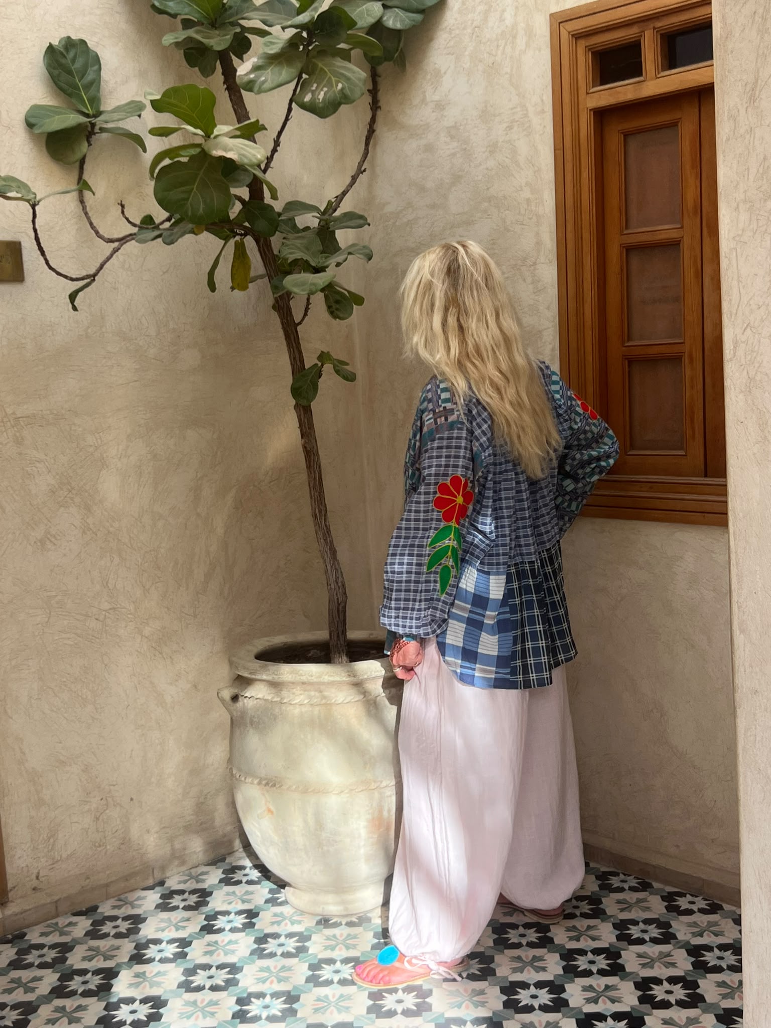 The Souk Blouses ~ Mixed Indigo