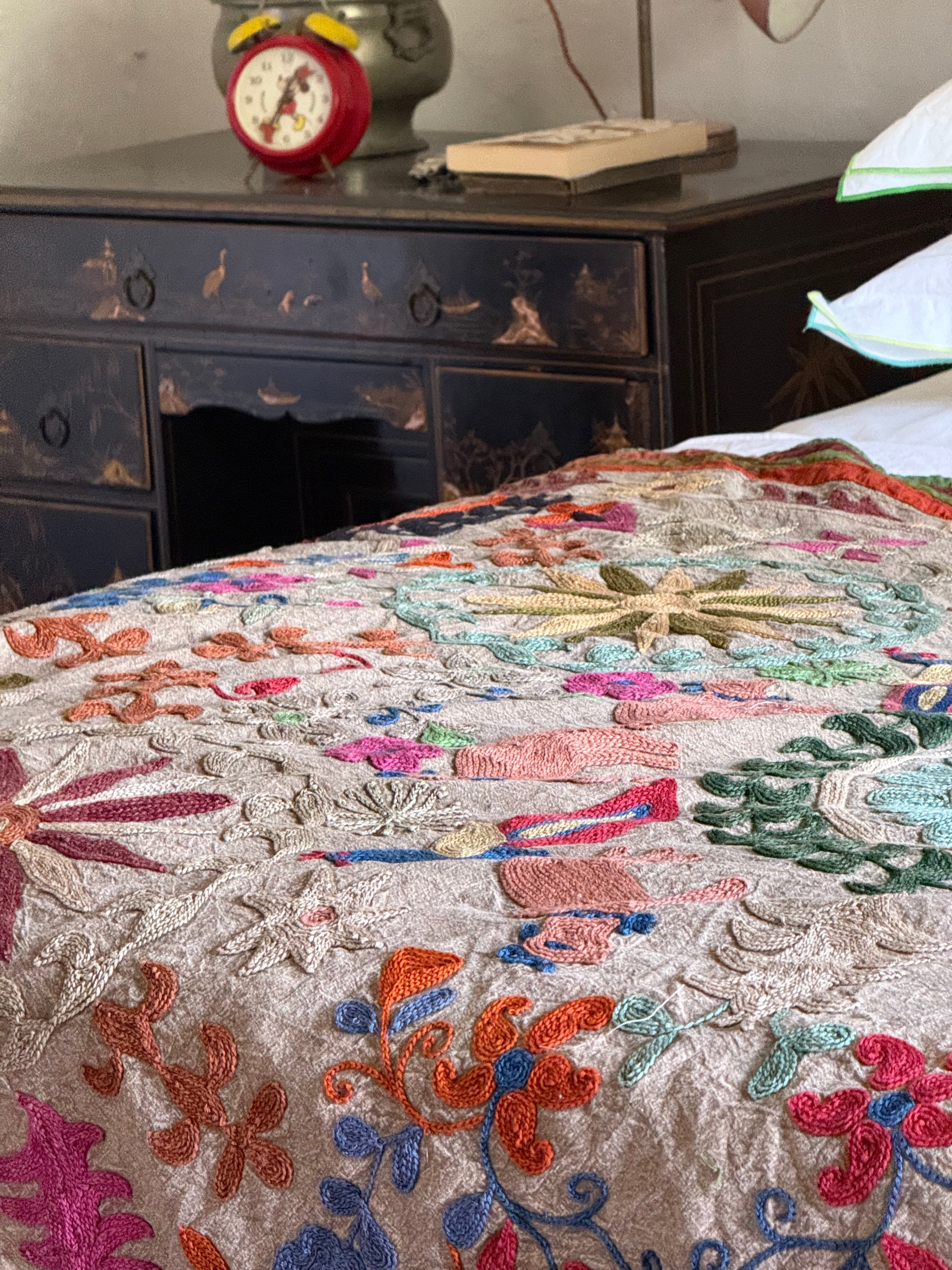 Folk Suzani Quilt ~ Home