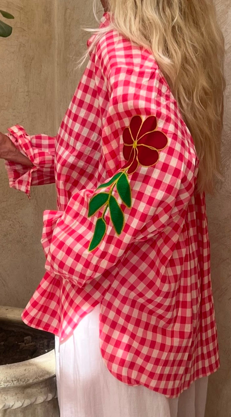 The Souk Blouse Pink