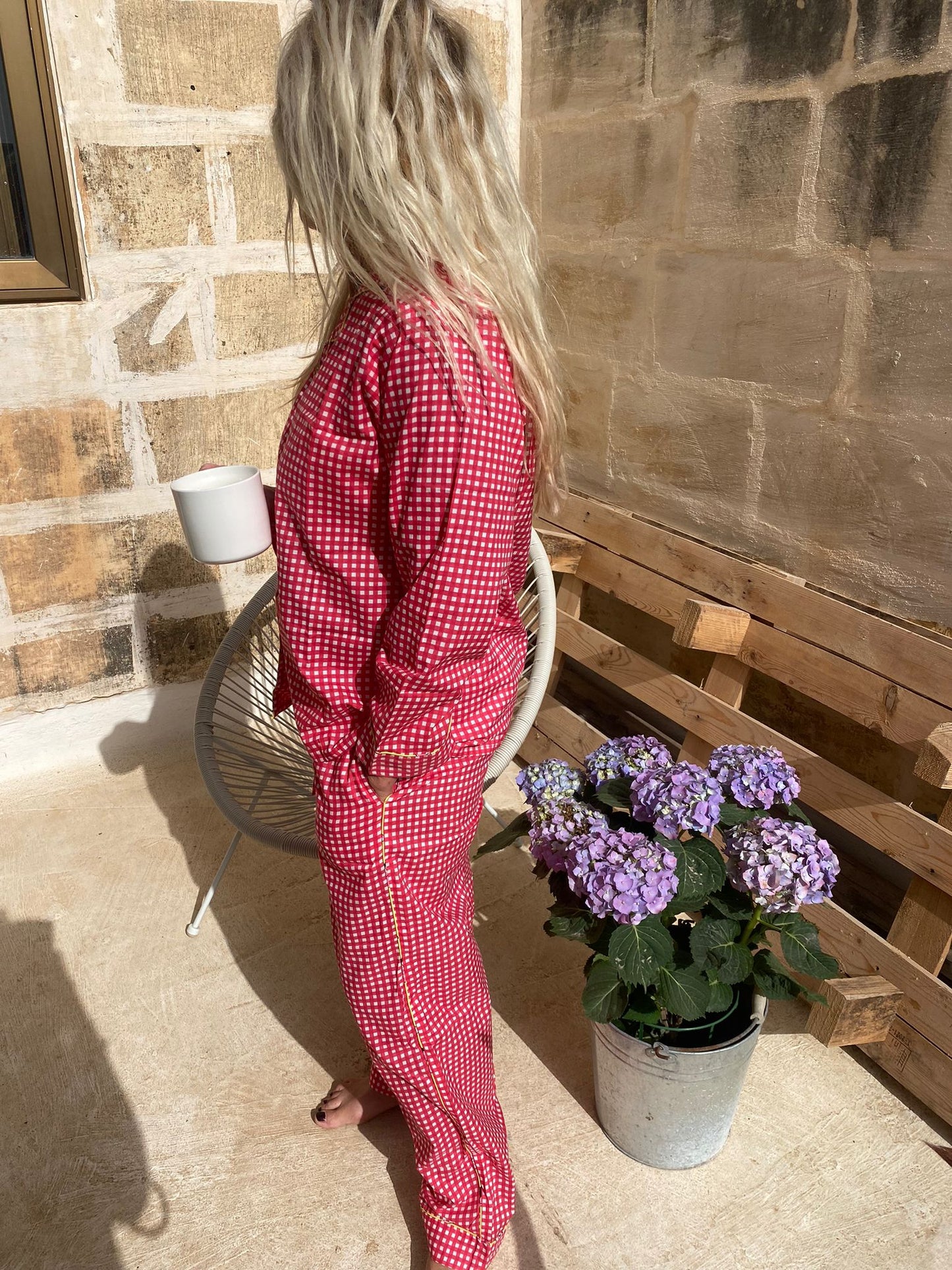 Pyjamas ~ Dorothy ~ Full Set ~ Pink or Cherry