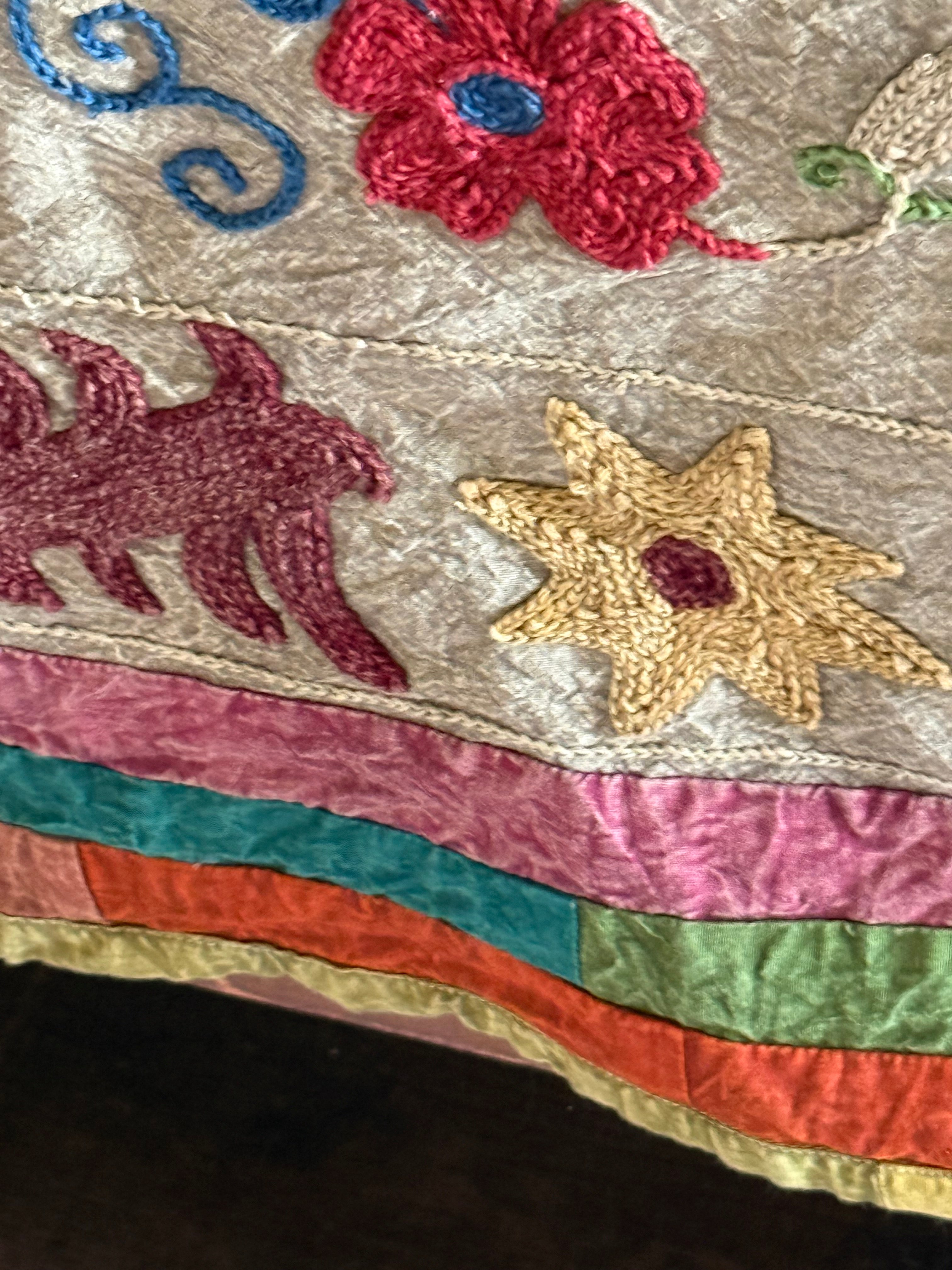 Folk Suzani Quilt ~ Home