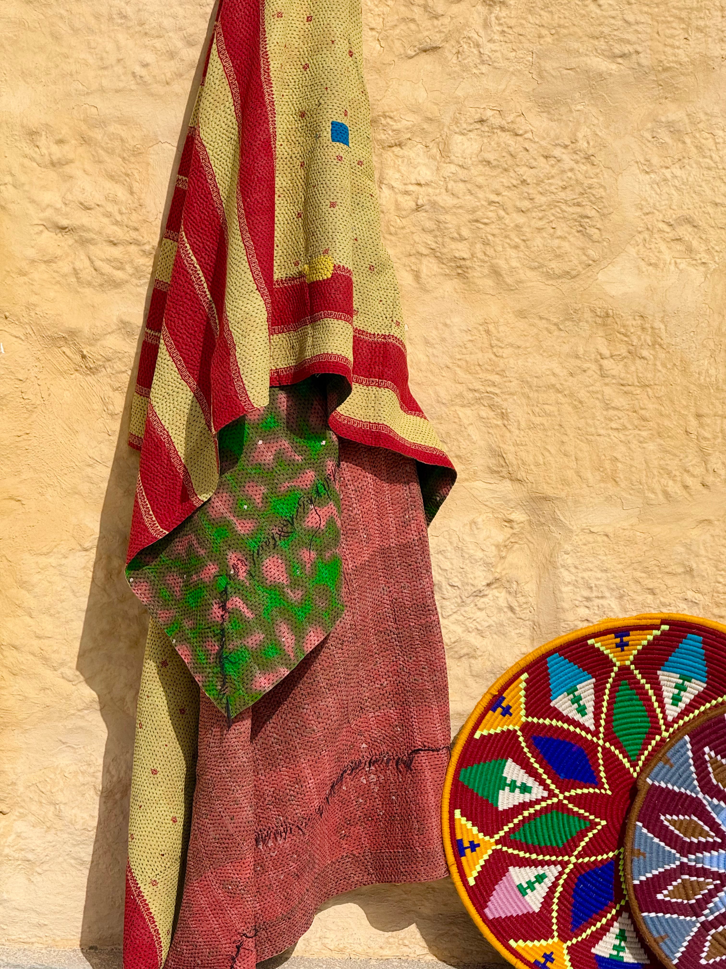 Kantha Quilt Autumn 9