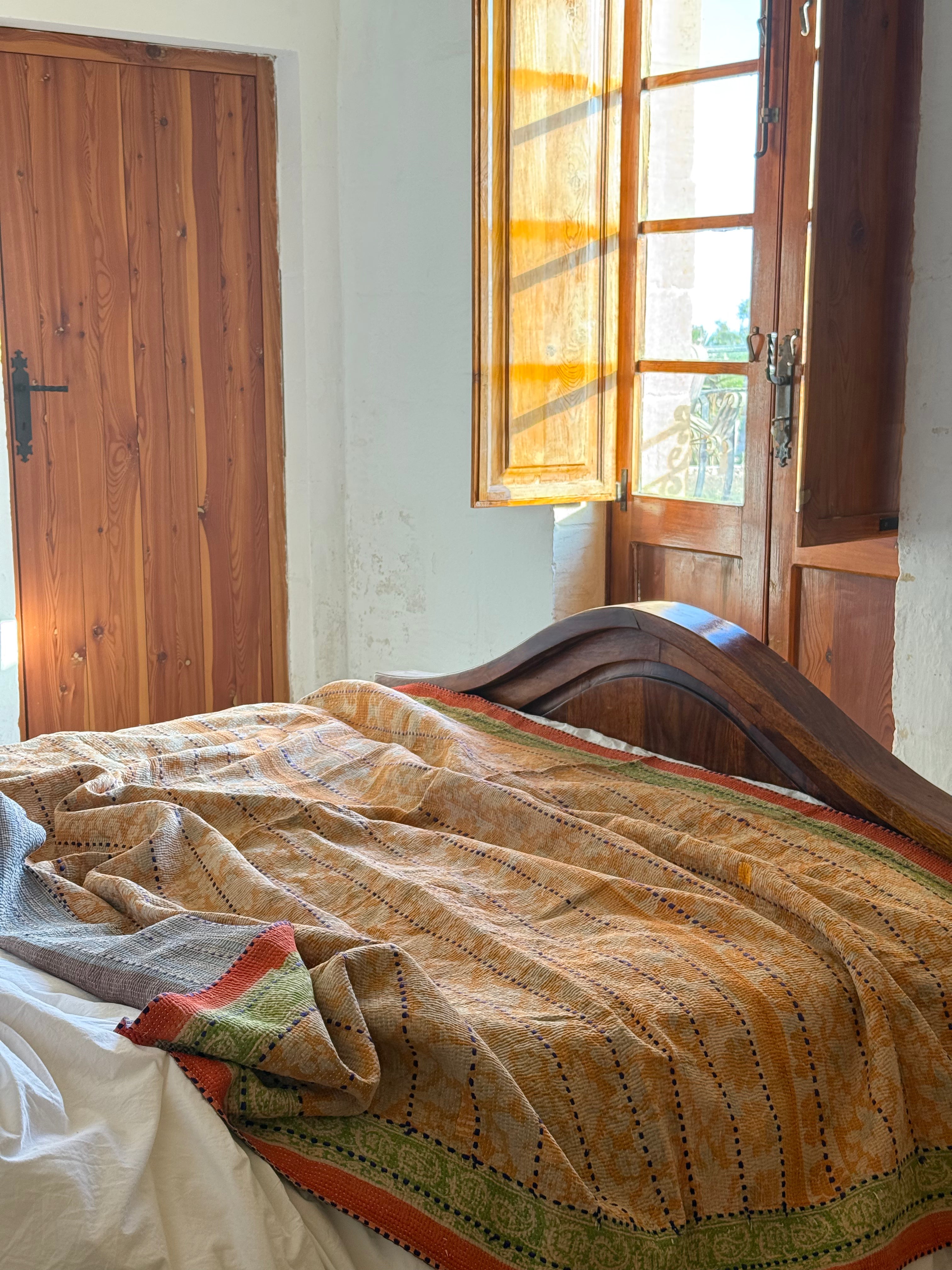 Kantha Quilt ~ Autumn1