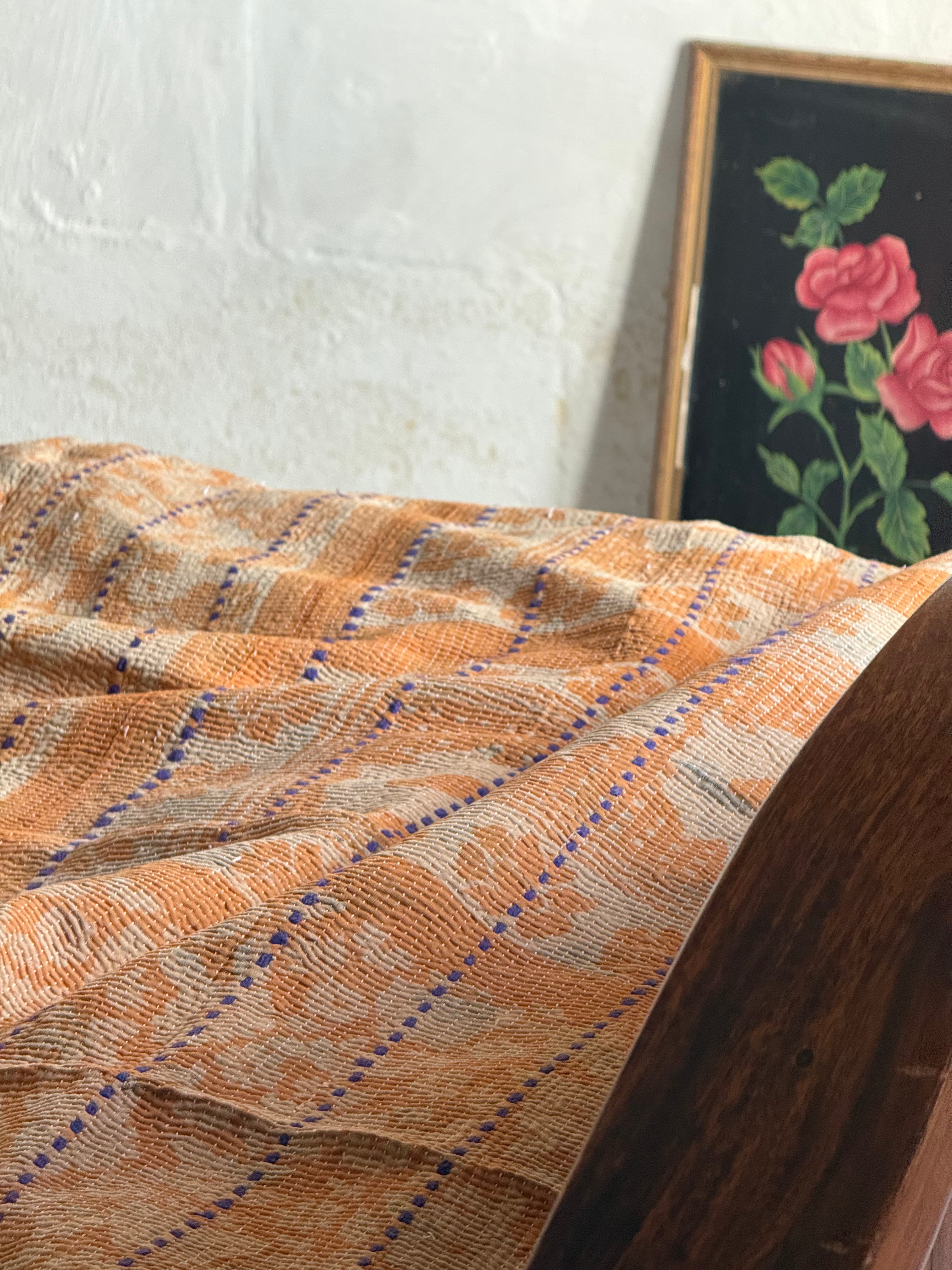Kantha Quilt ~ Autumn1