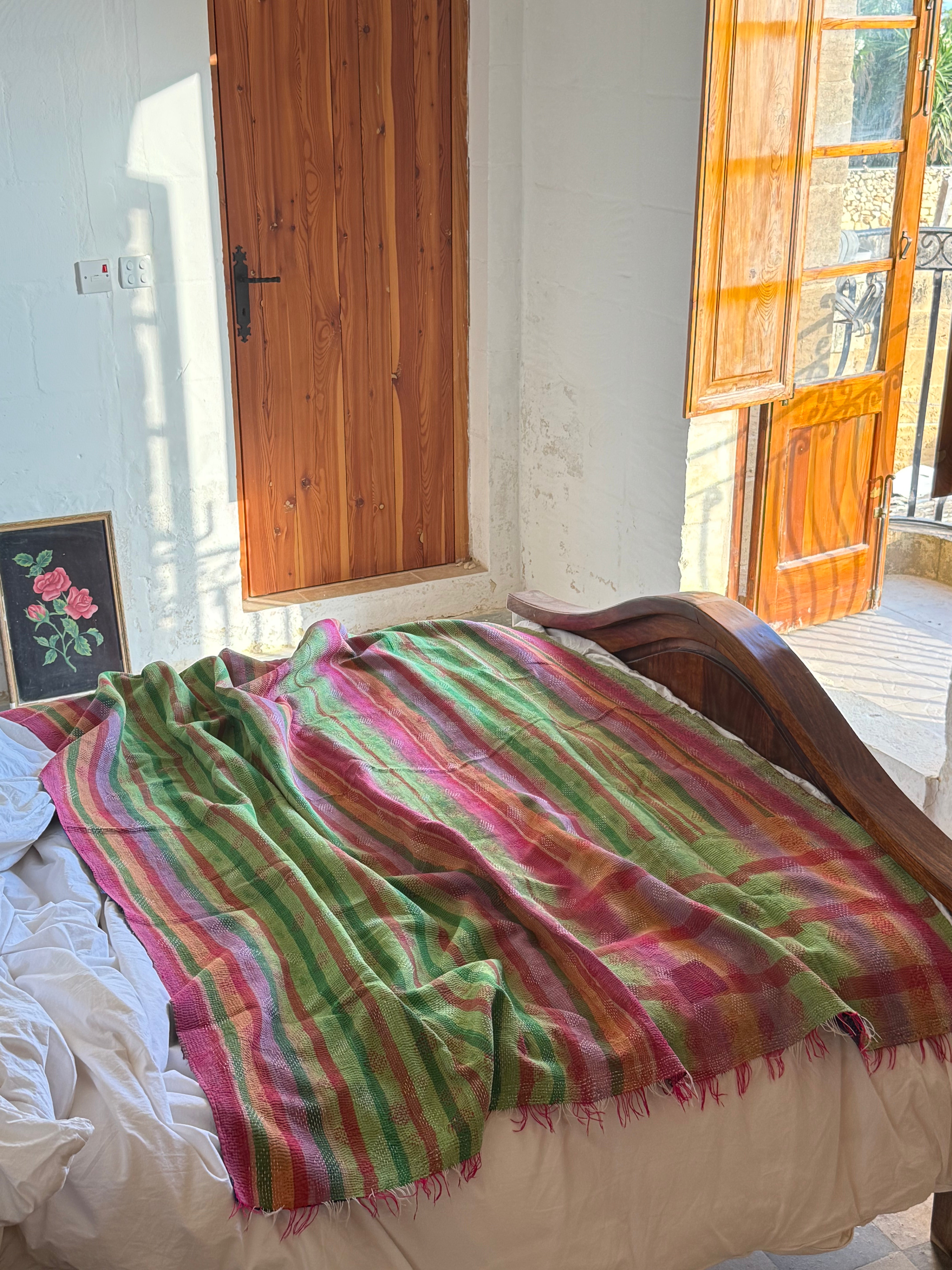 Kantha Quilt ~ Autumn2