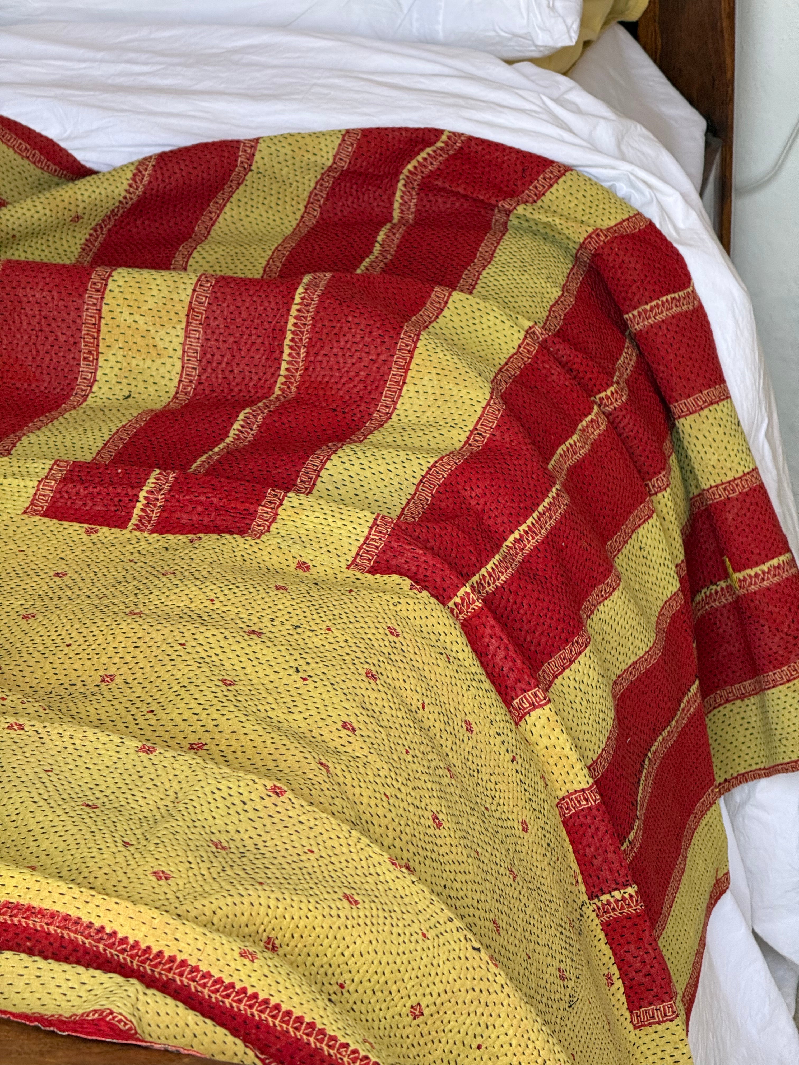 Kantha Quilt Autumn 9