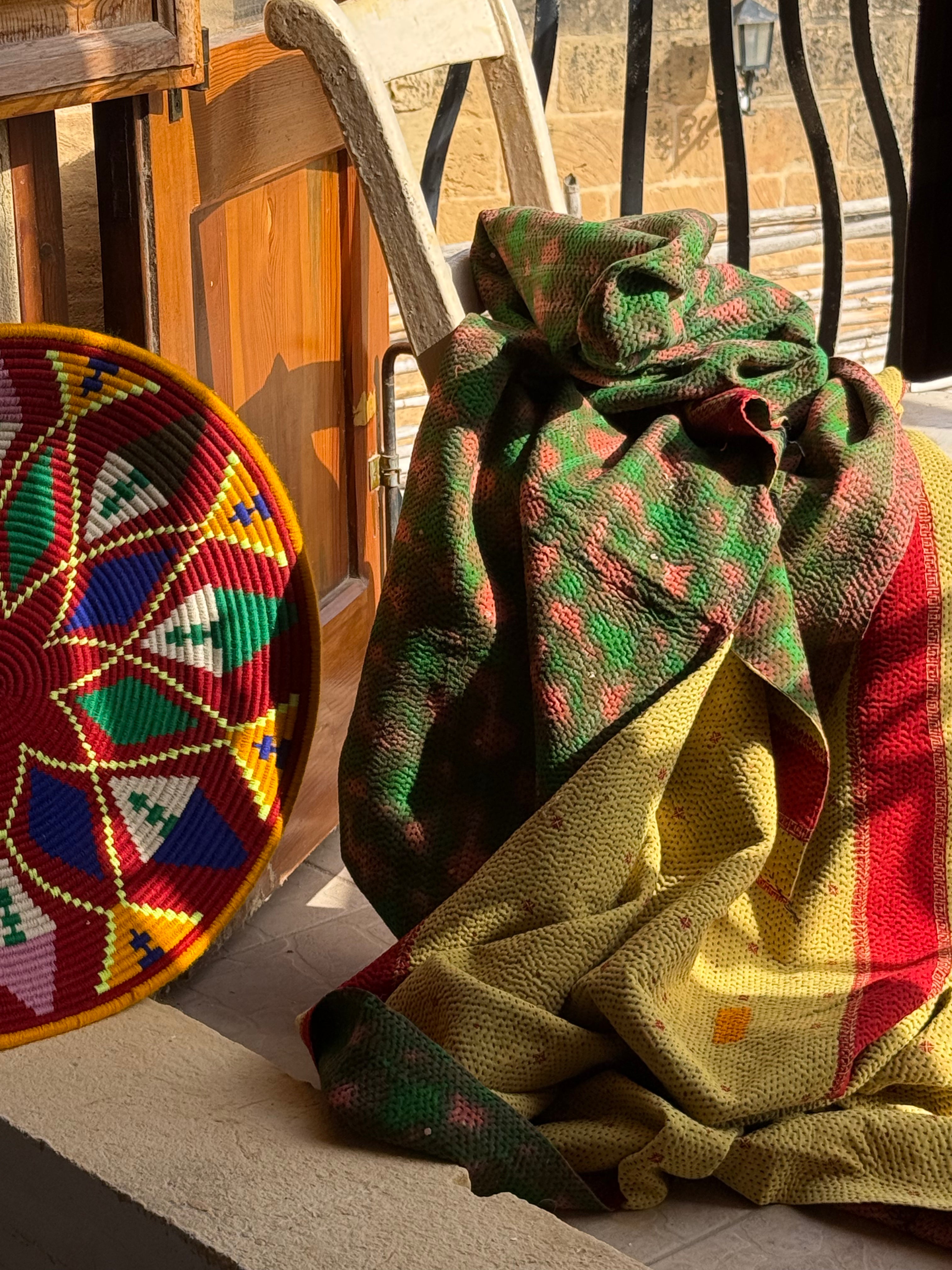Kantha Quilt Autumn 9