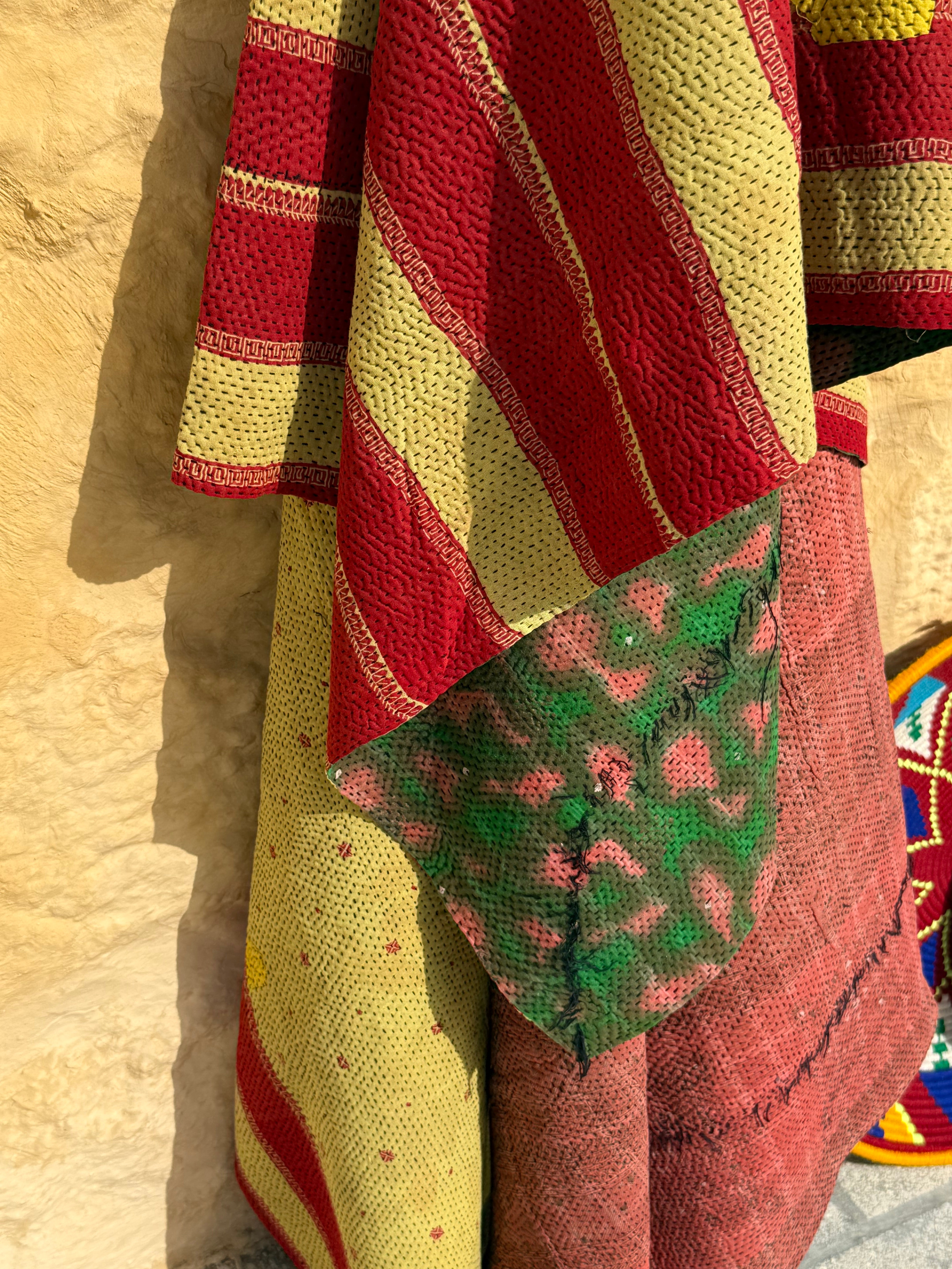 Kantha Quilt Autumn 9