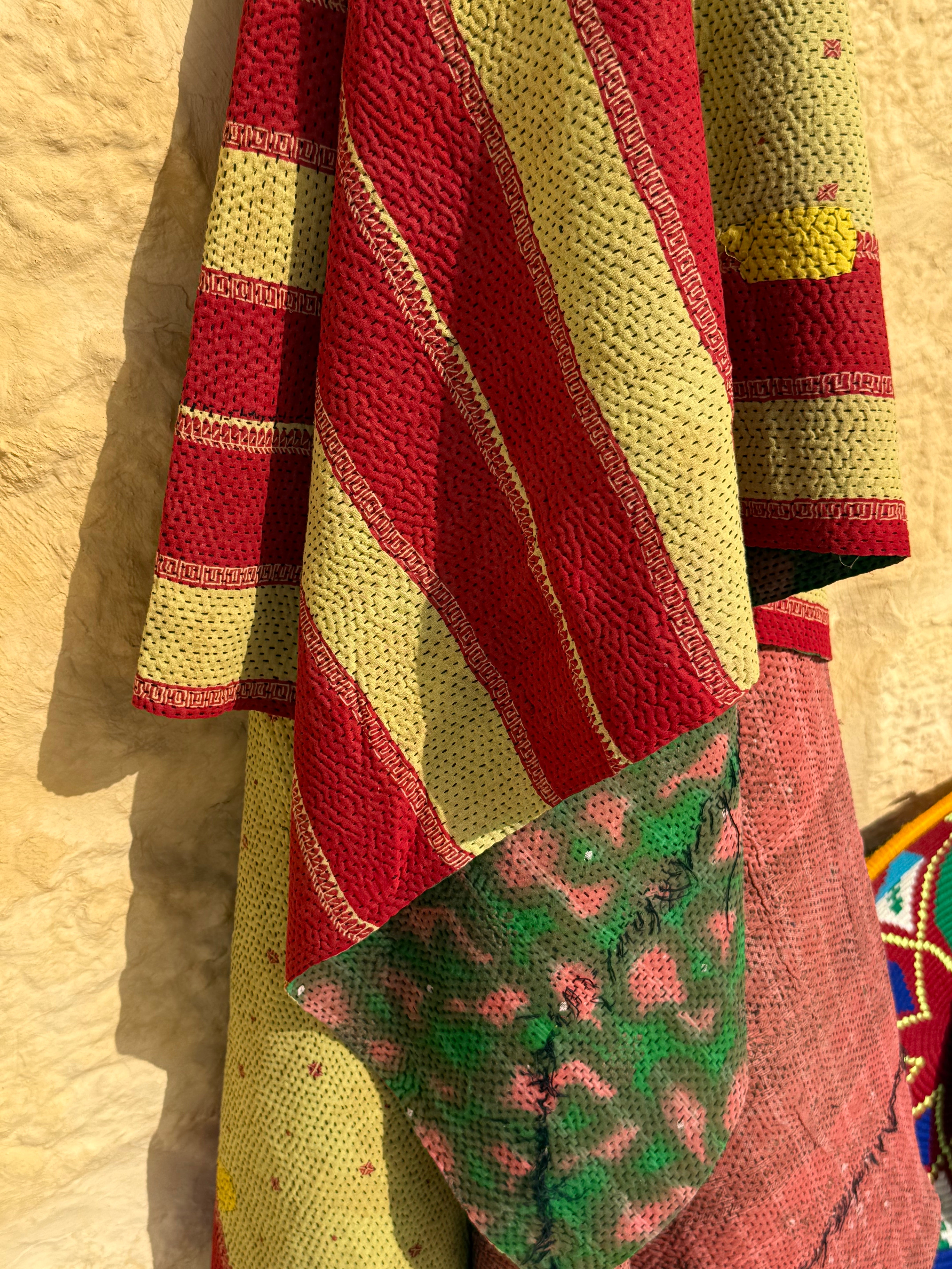 Kantha Quilt Autumn 9