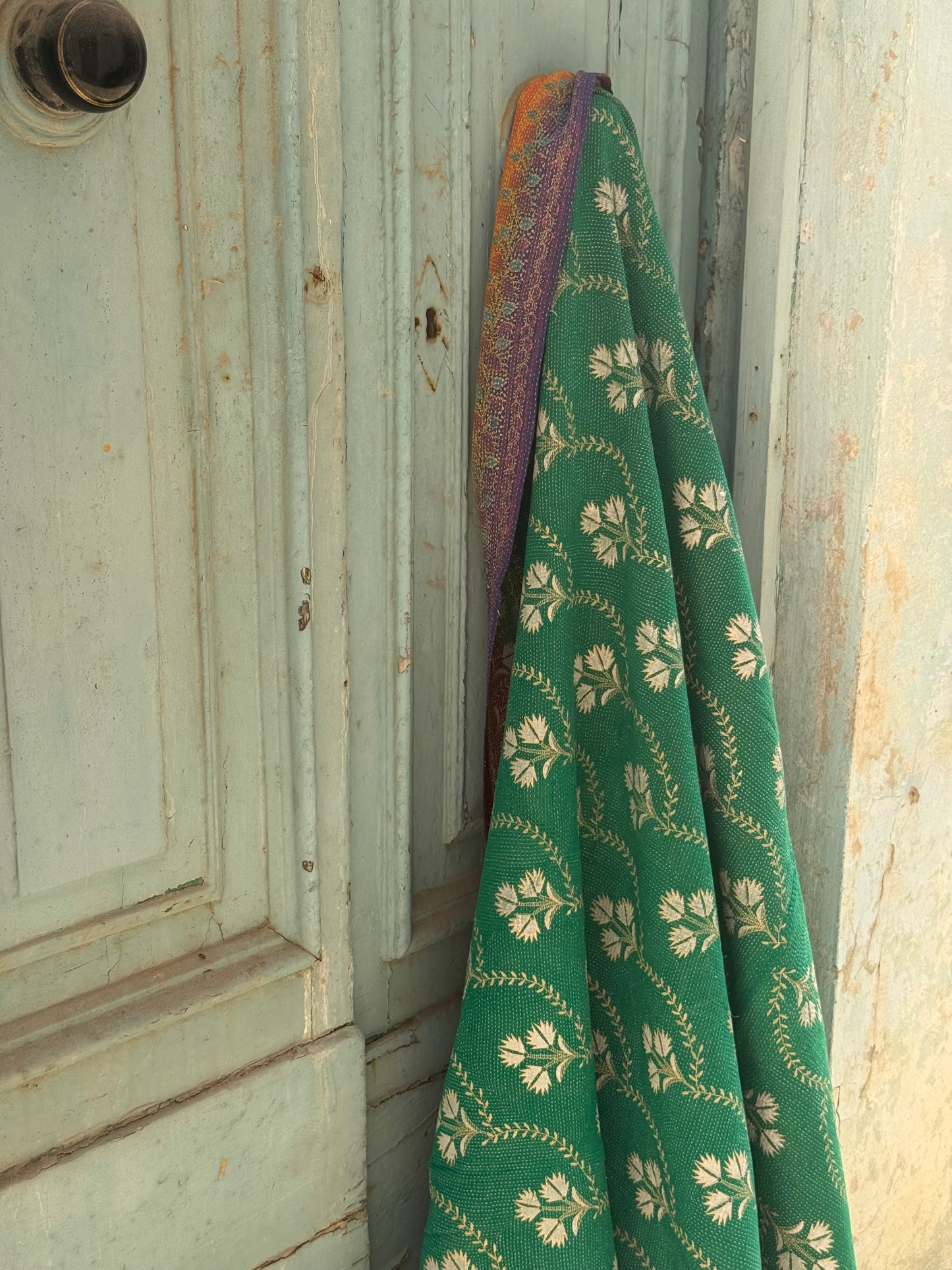 Kantha Quilt ~ Joy