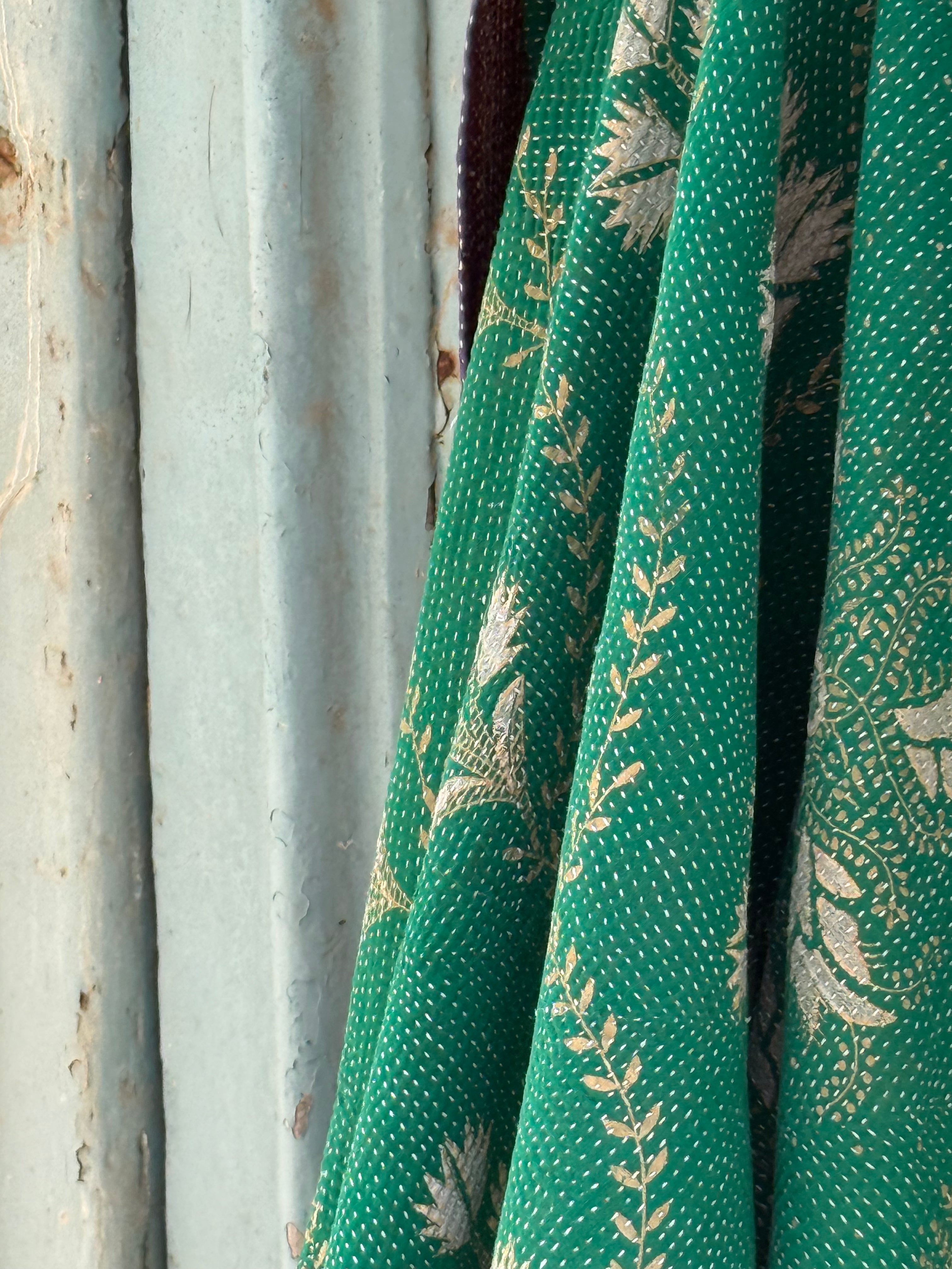 Kantha Quilt ~ Joy