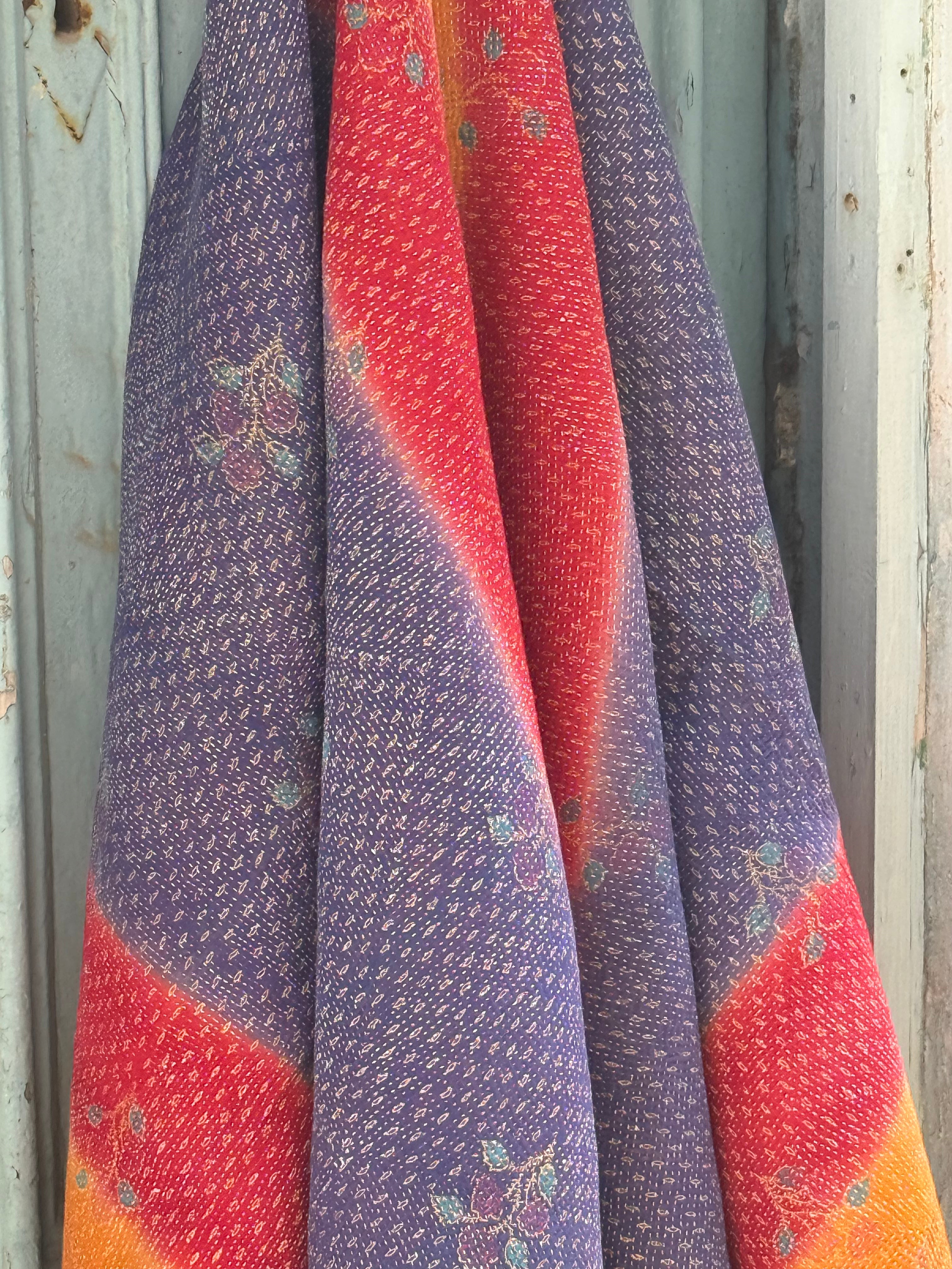Kantha Quilt ~ Joy