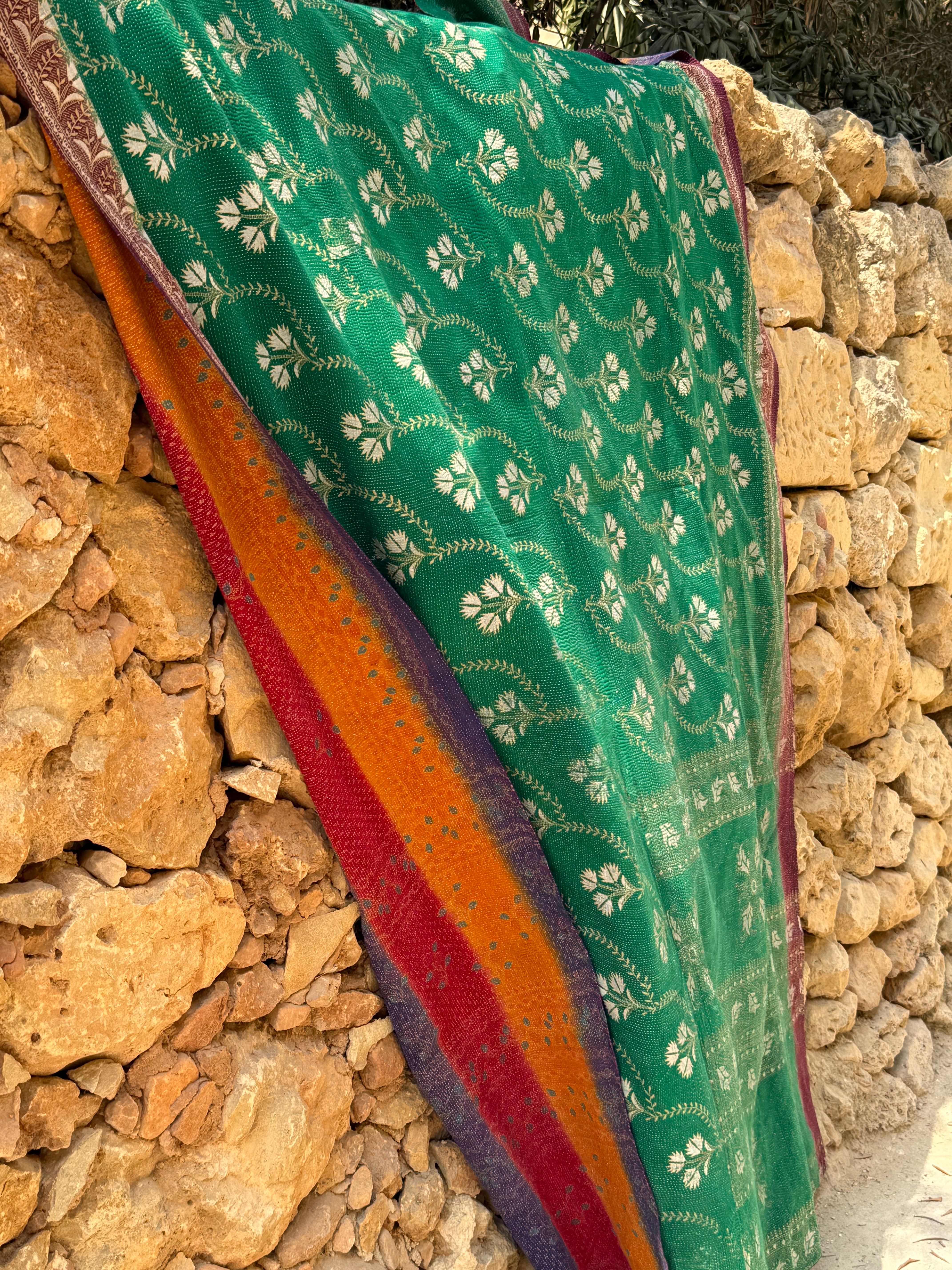 Kantha Quilt ~ Joy