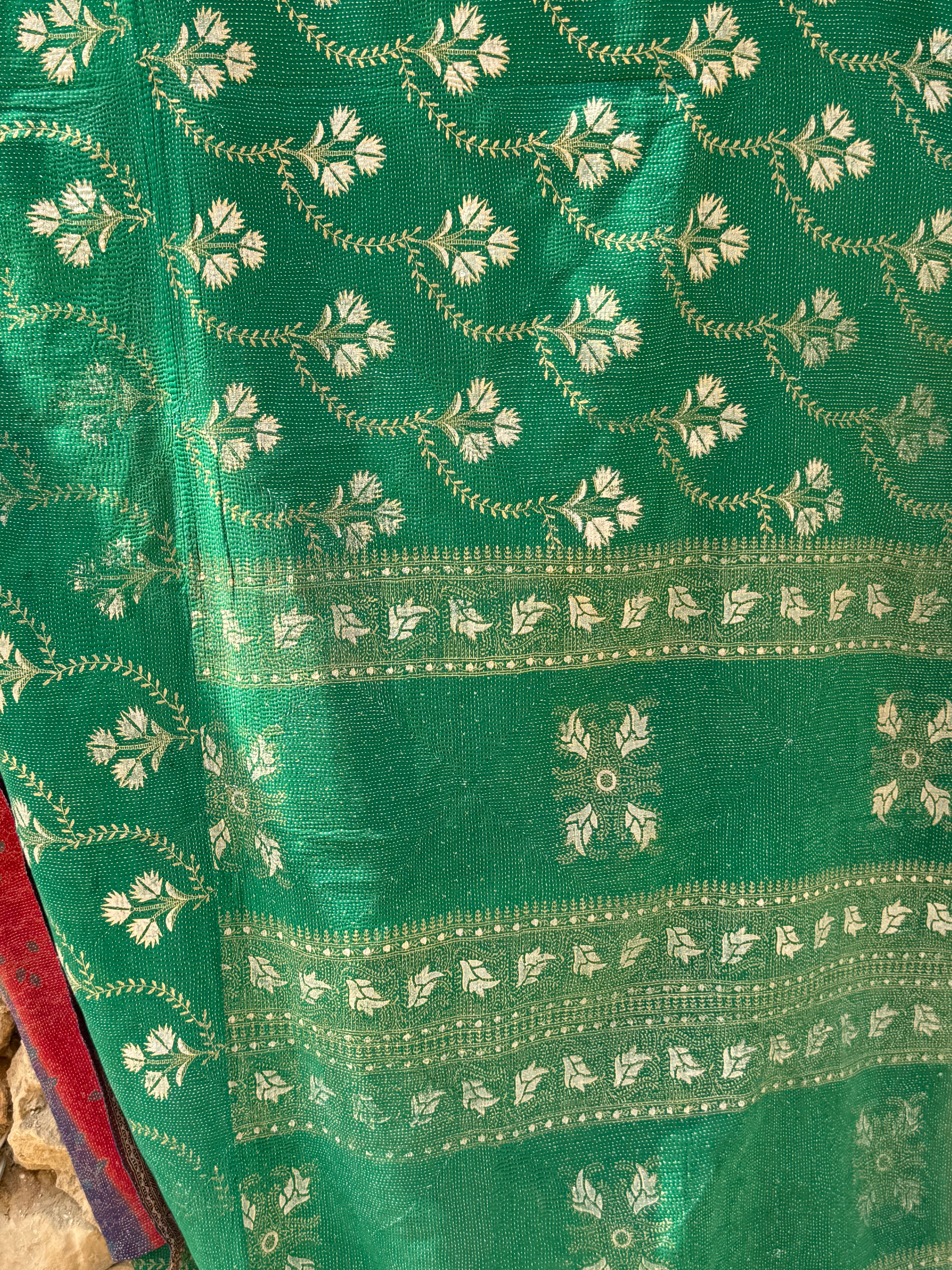 Kantha Quilt ~ Joy