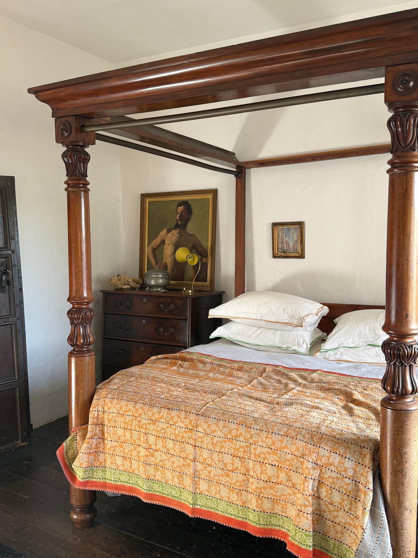 Kantha Quilt ~ Savanna