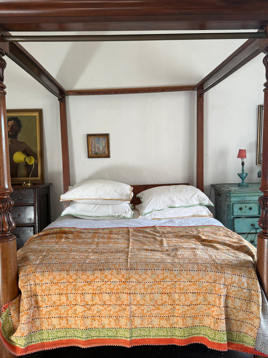 Kantha Quilt ~ Savanna