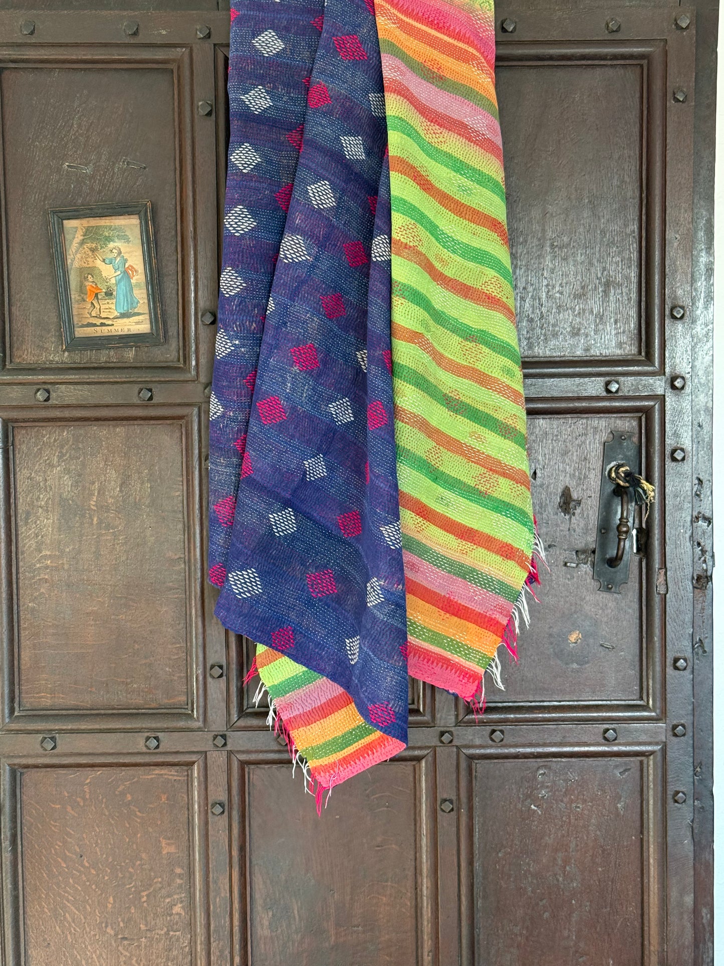 Kantha Quilt ~ Nancy