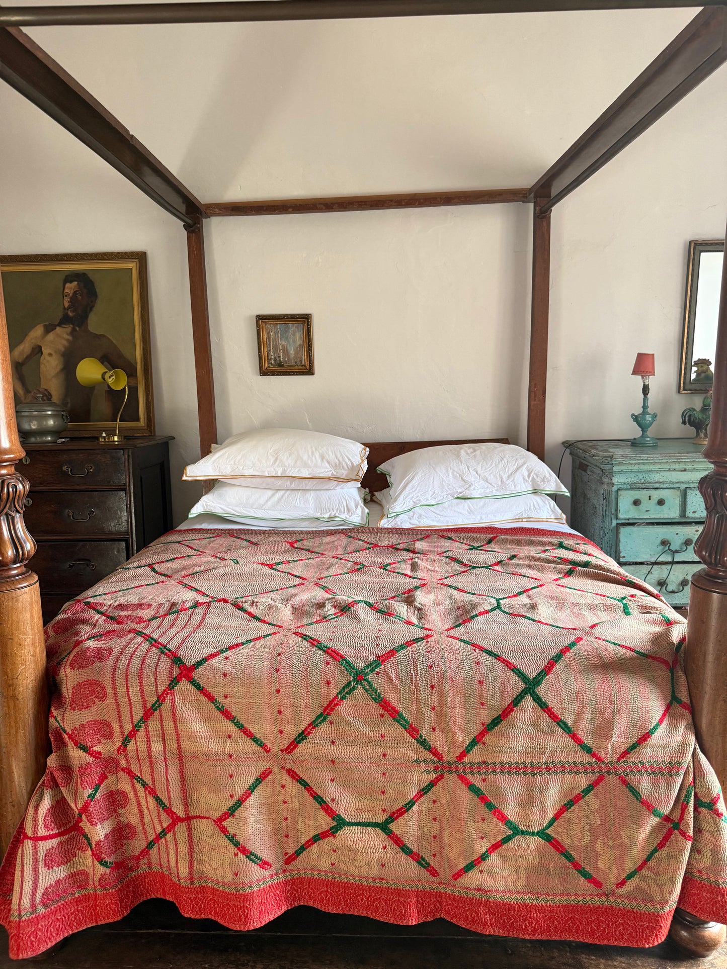 Kantha Quilt ~ Winnie