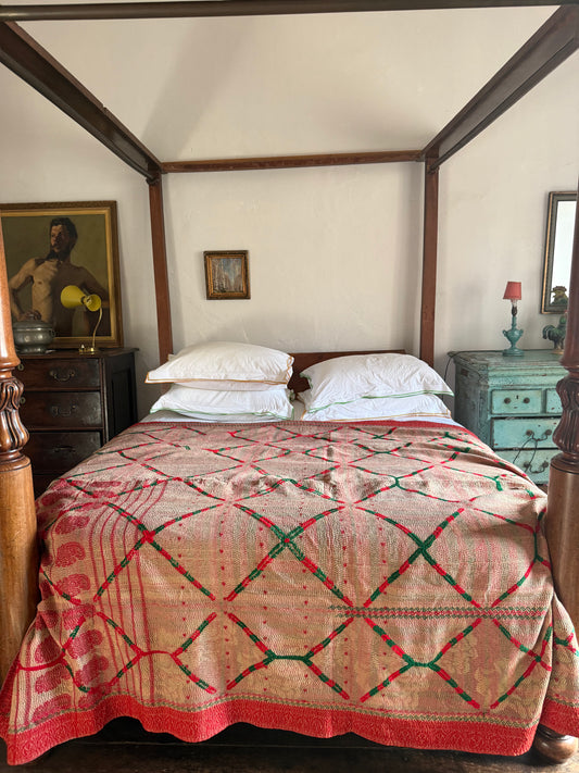 Kantha Quilt ~ Winnie