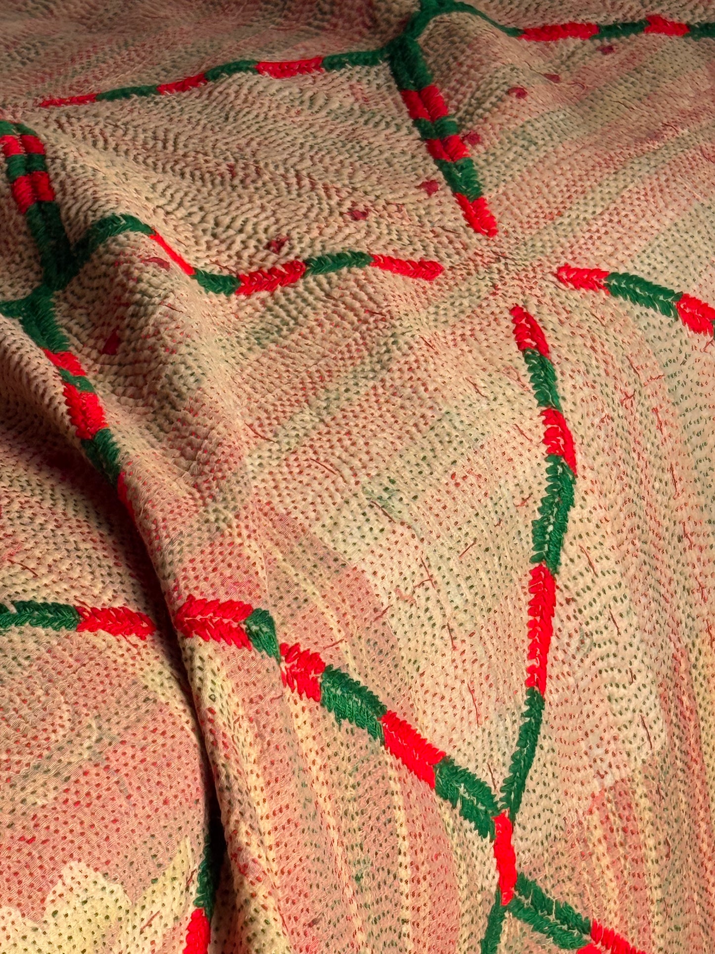 Kantha Quilt ~ Winnie