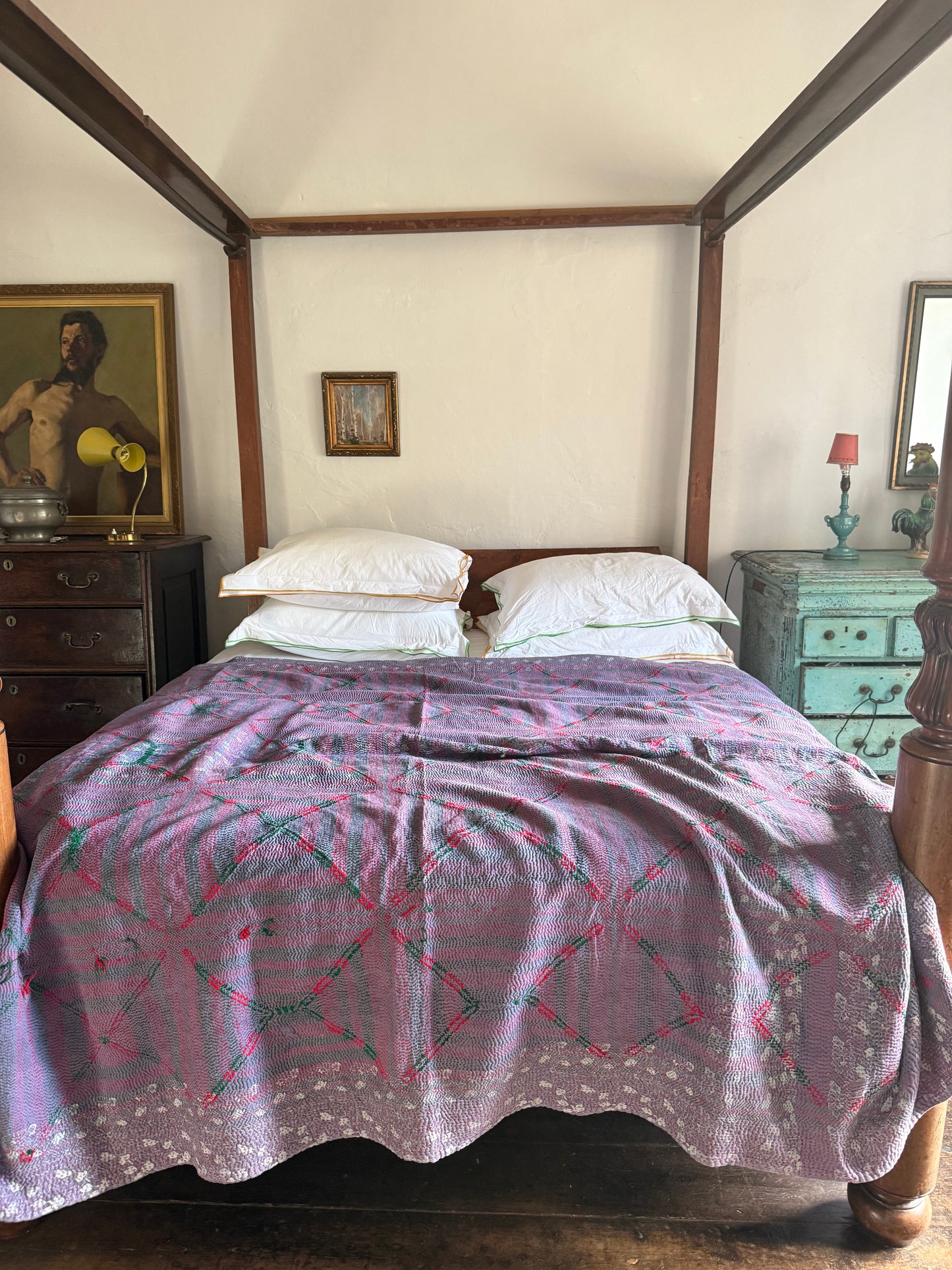 Kantha Quilt ~ Winnie