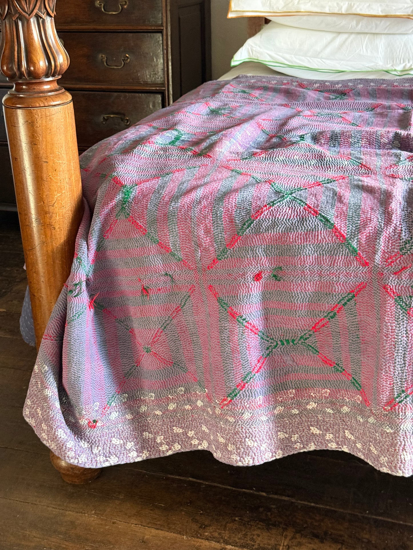 Kantha Quilt ~ Winnie