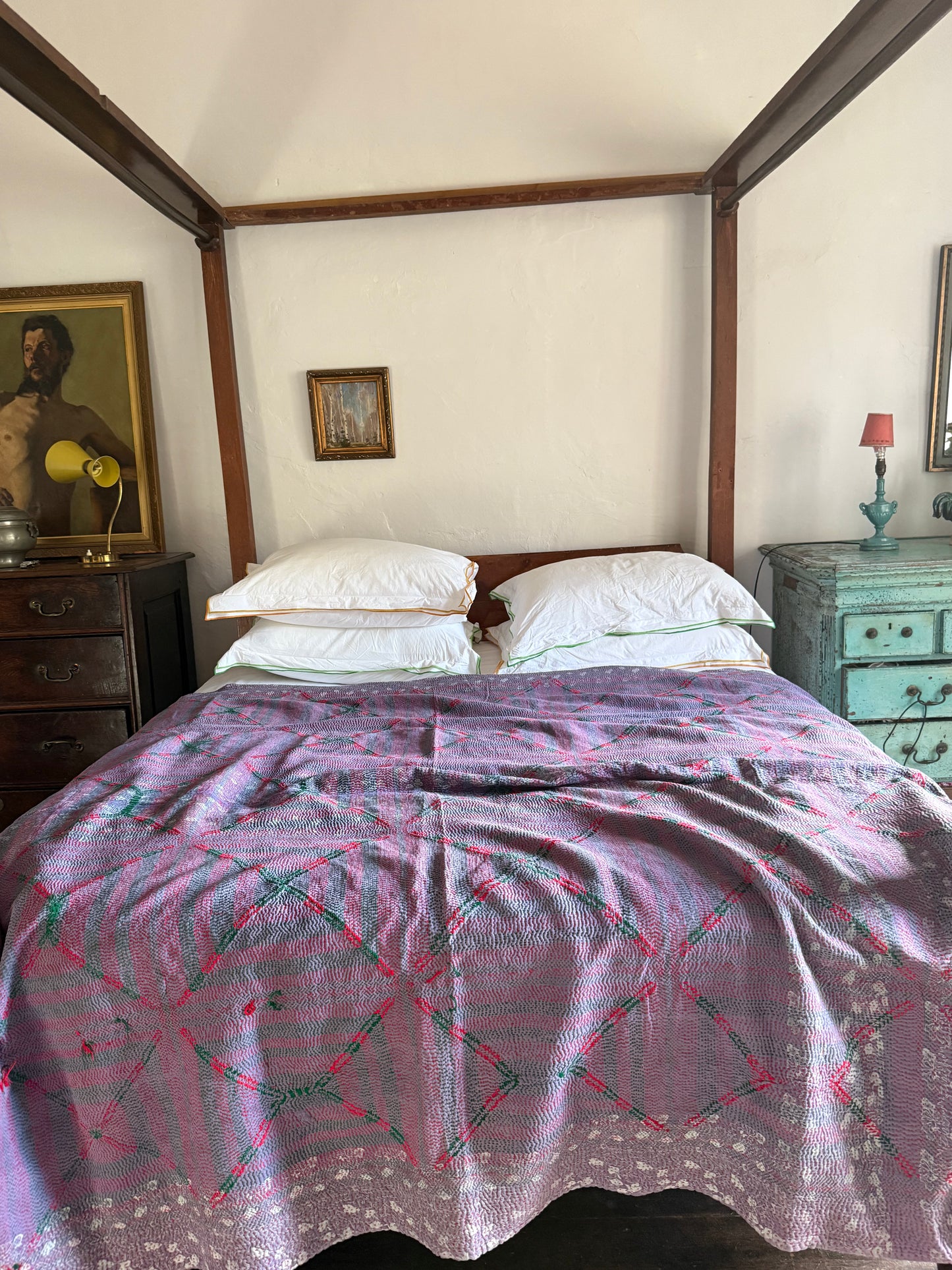 Kantha Quilt ~ Winnie