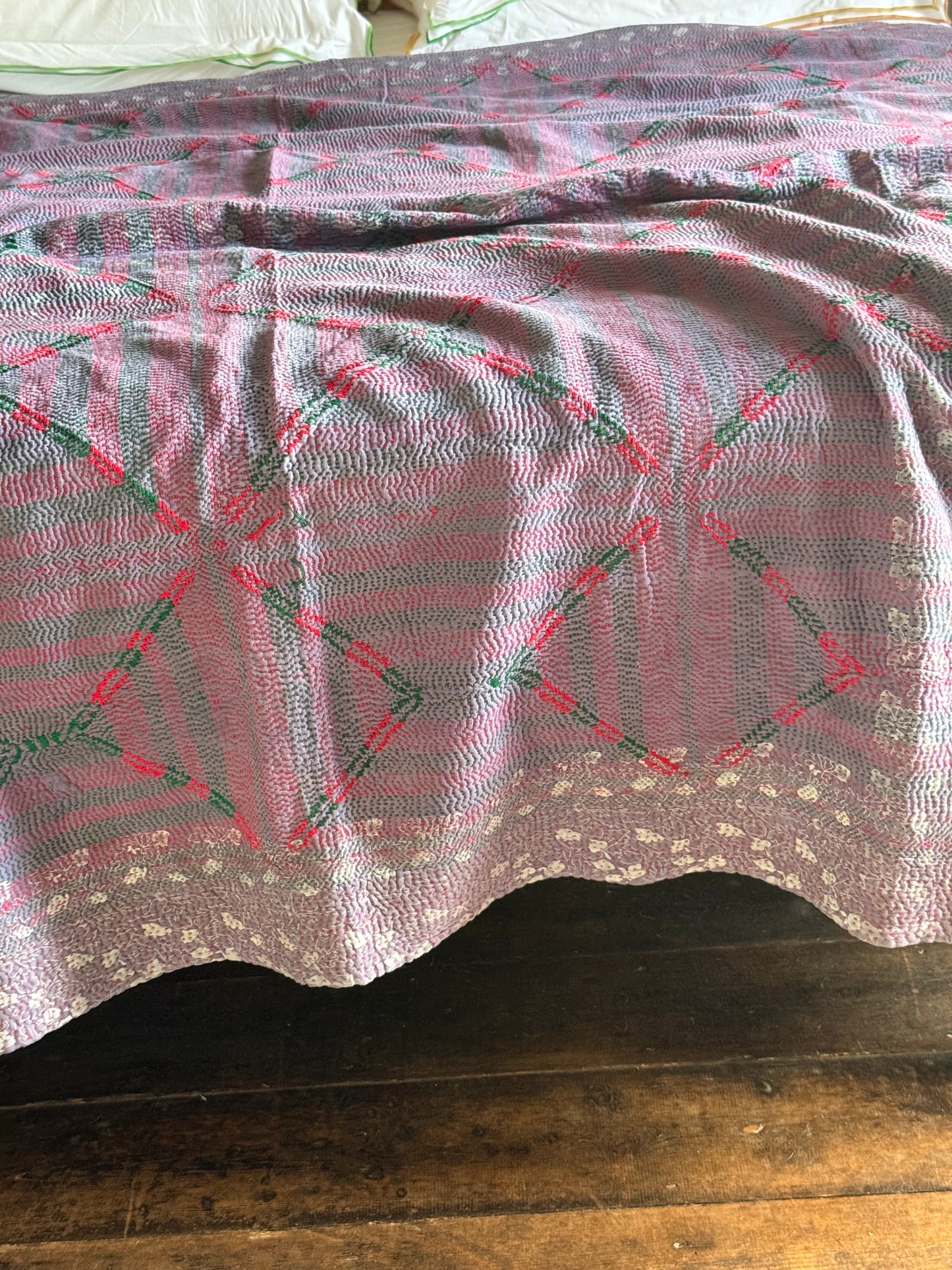 Kantha Quilt ~ Winnie