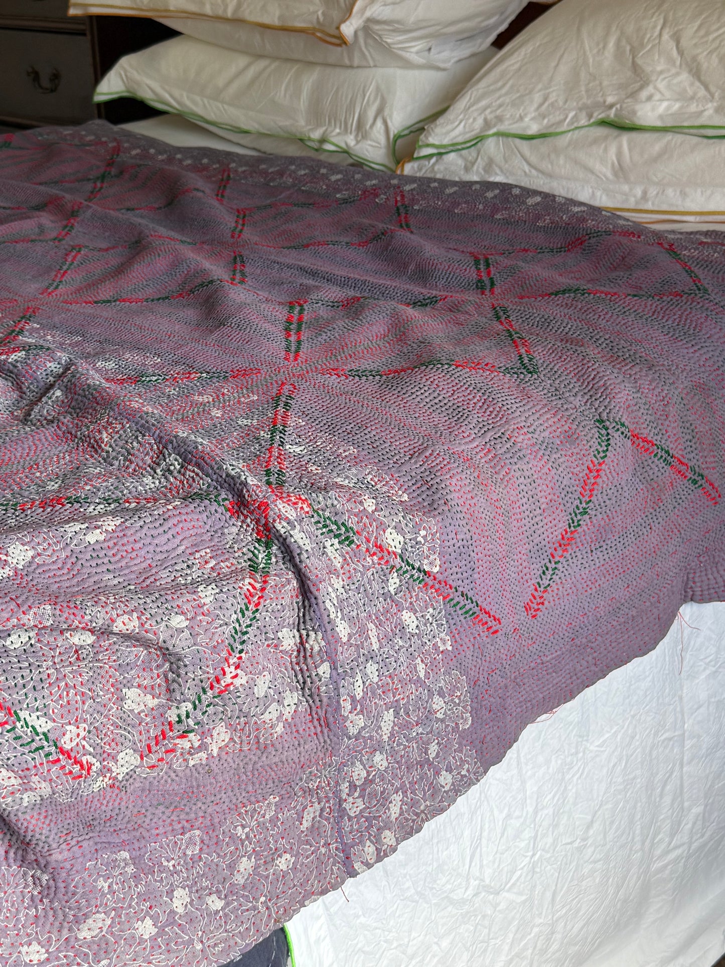 Kantha Quilt ~ Winnie