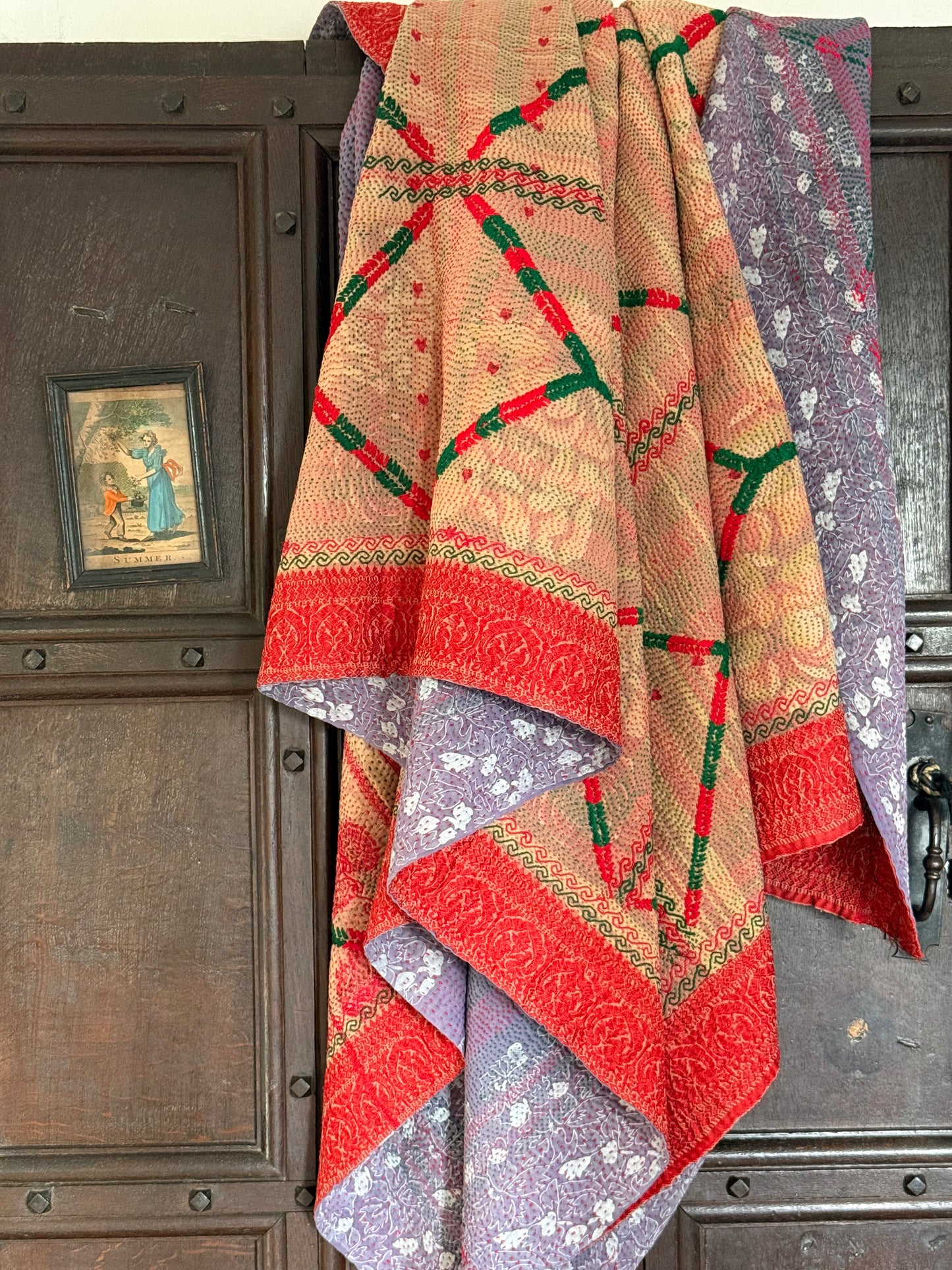 Kantha Quilt ~ Winnie