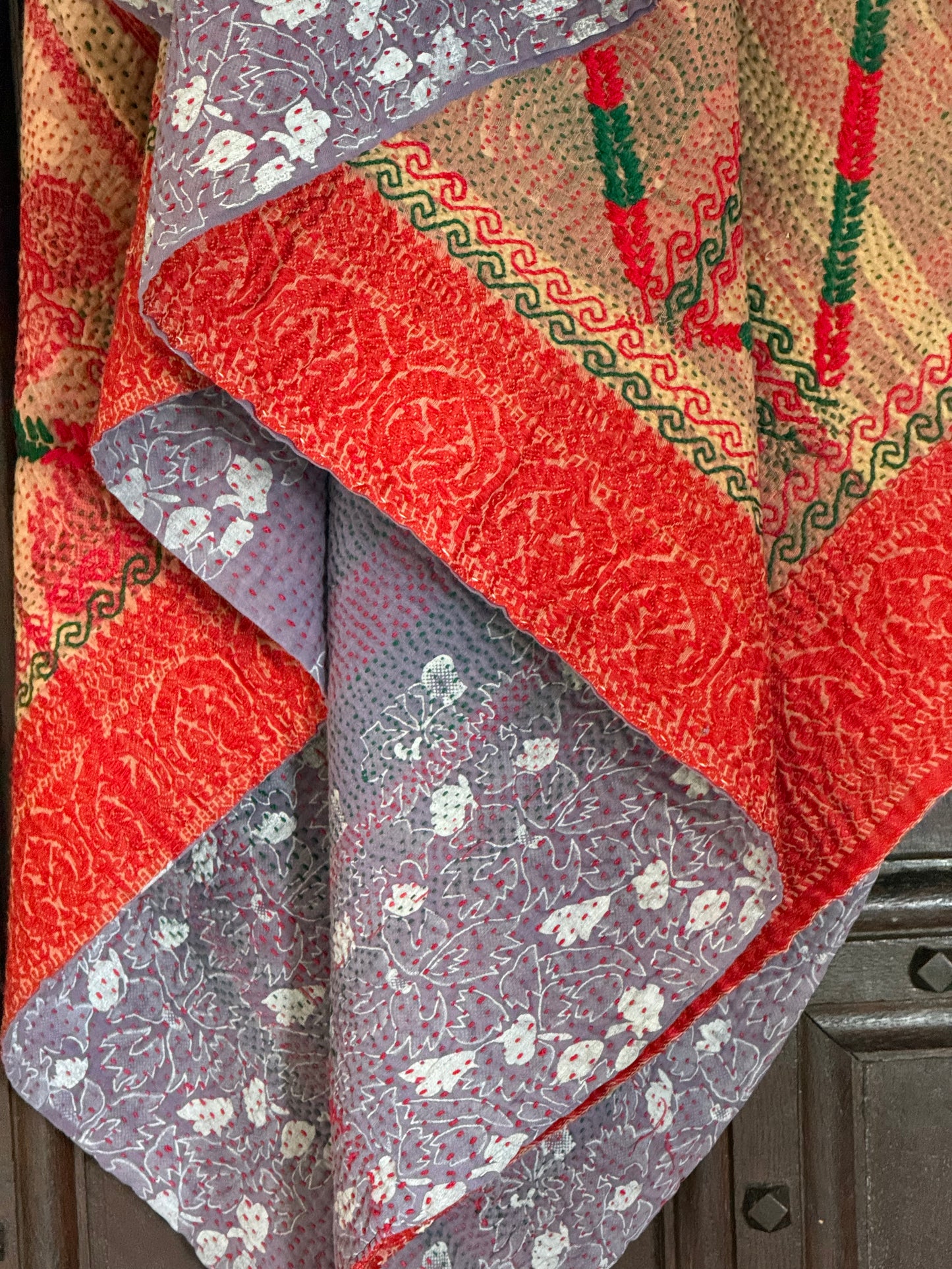 Kantha Quilt ~ Winnie