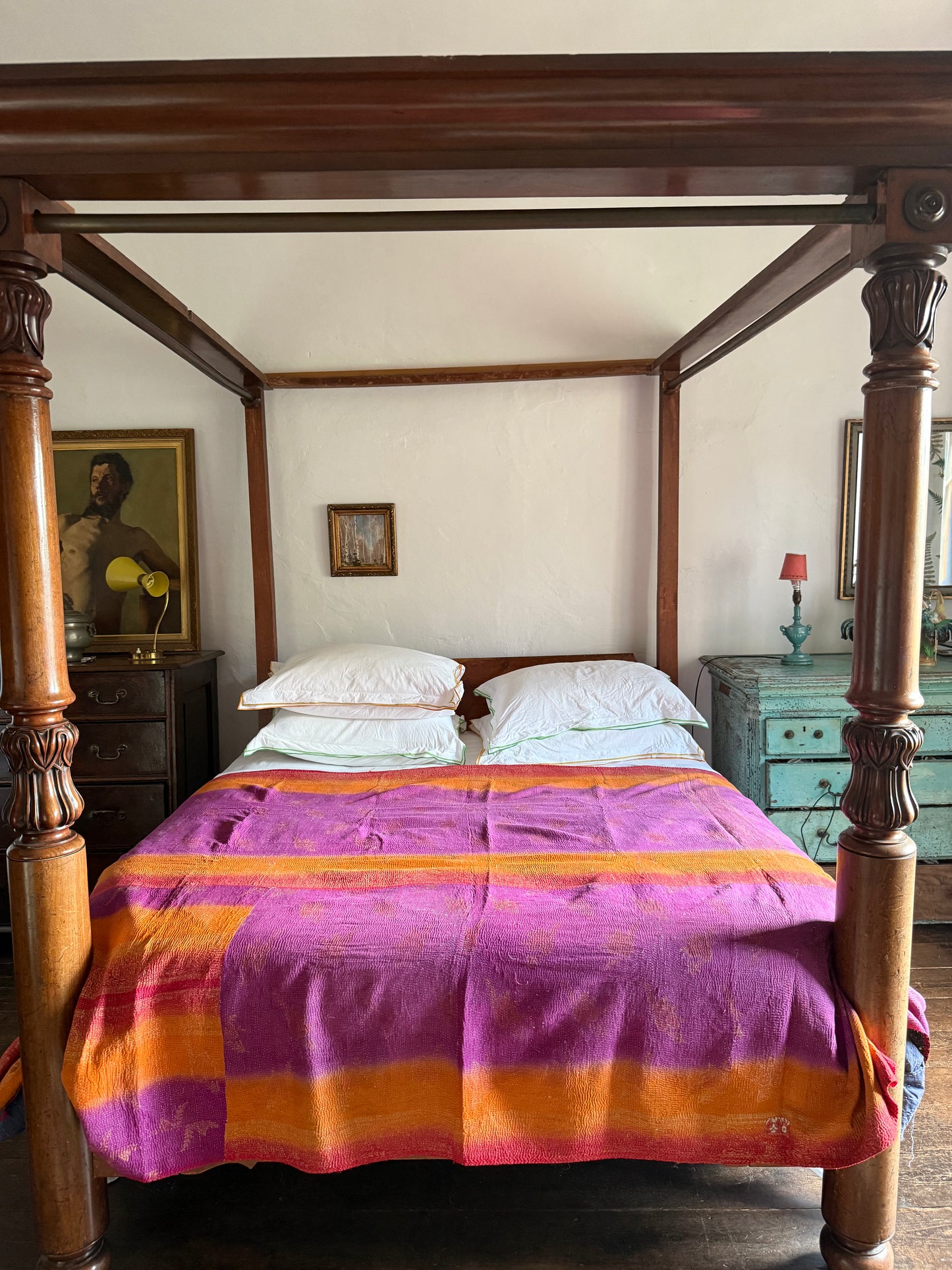 Kantha Quilt ~ Claudine