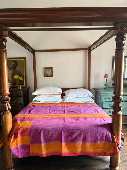 Kantha Quilt ~ Claudine
