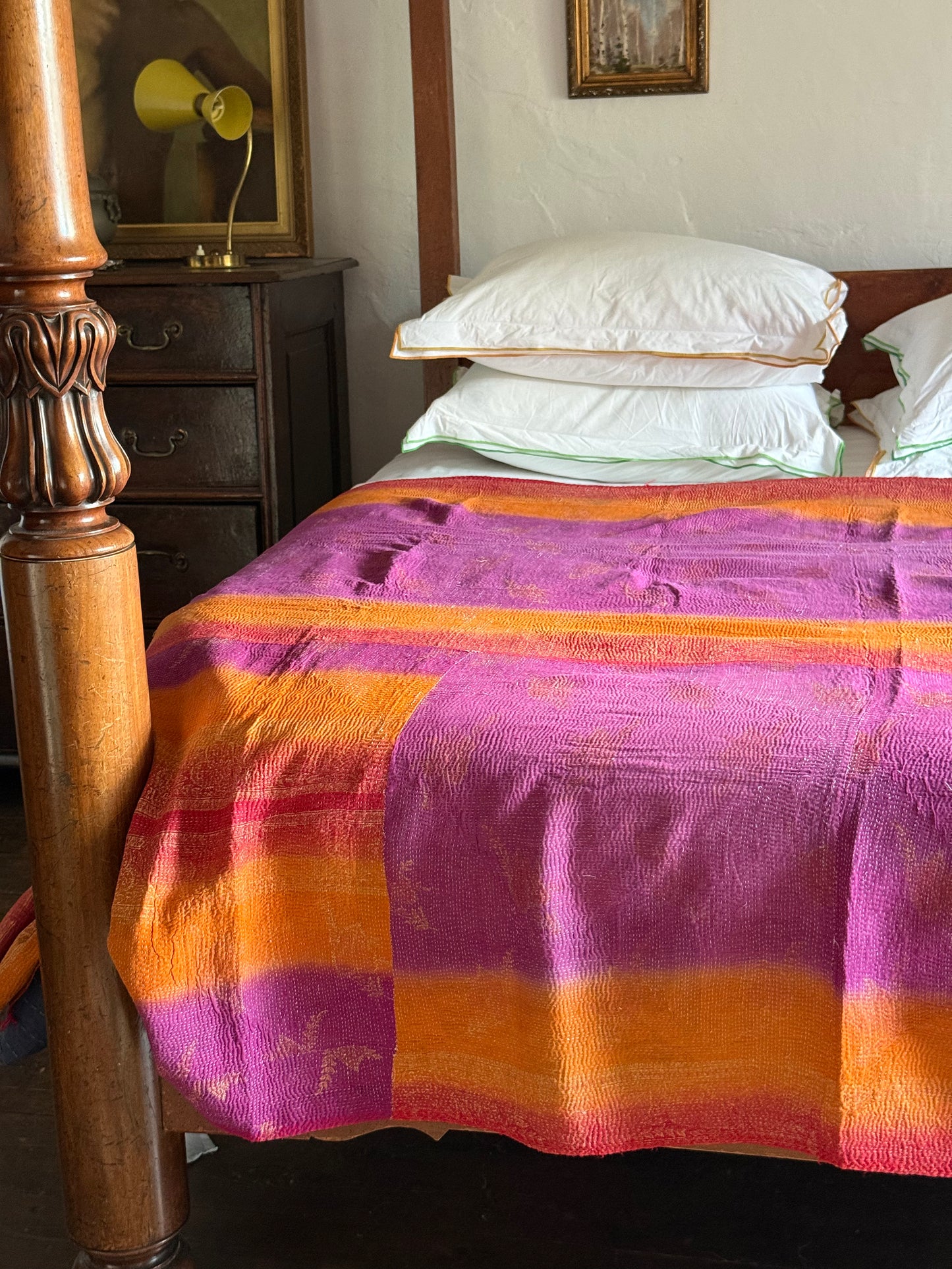 Kantha Quilt ~ Claudine